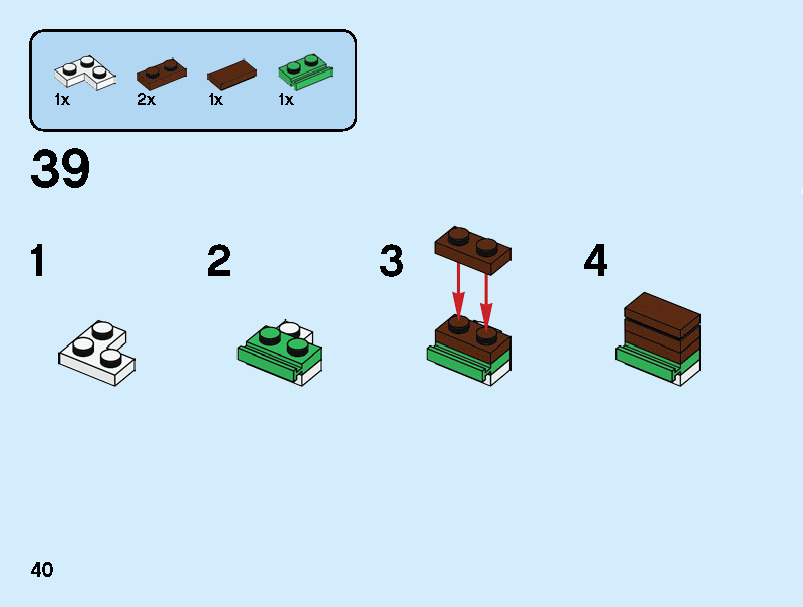 Wikibricks3D - 40337 Microscale Gingerbread House 3D print model_40