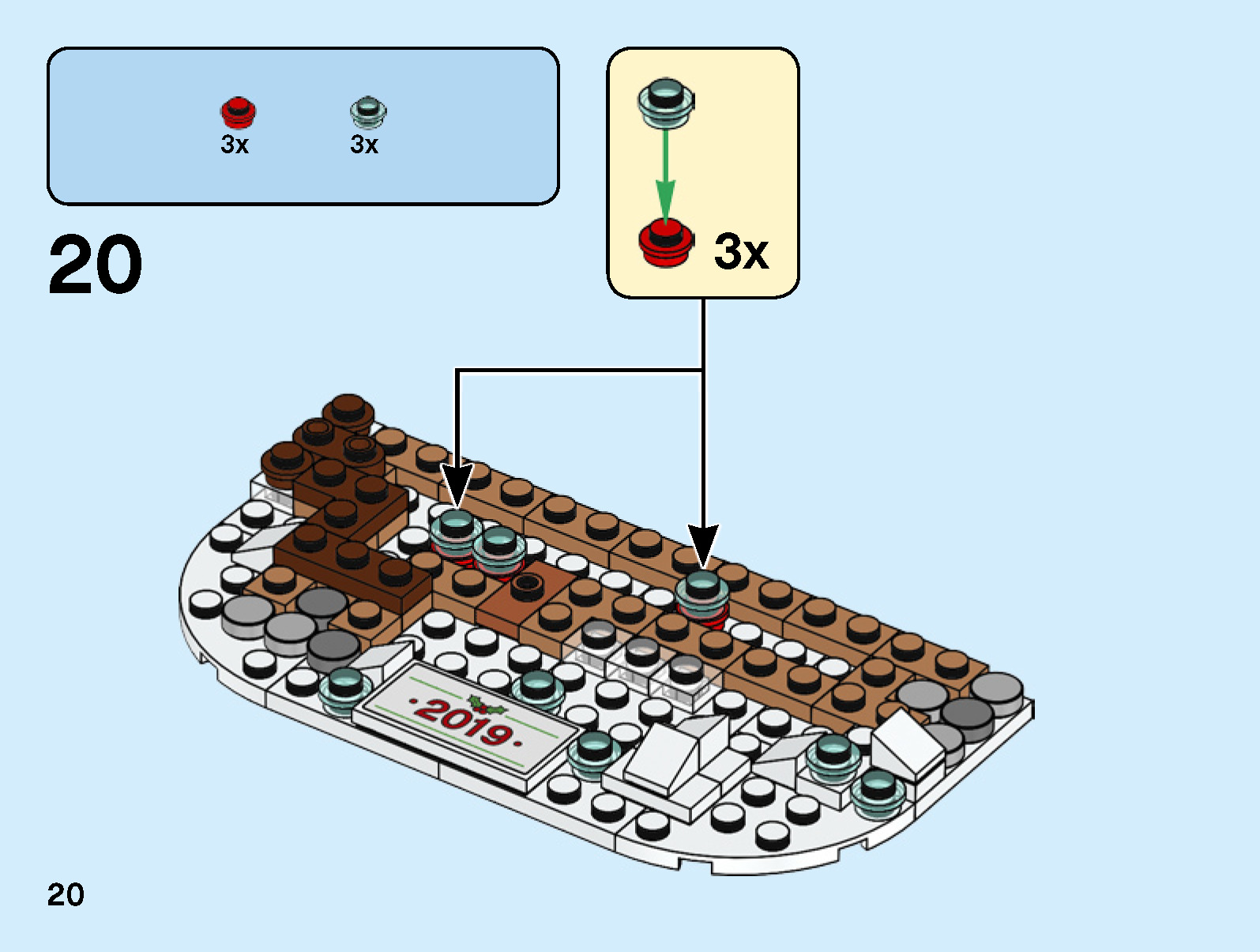 Wikibricks3D - 40337 Microscale Gingerbread House 3D print model_20