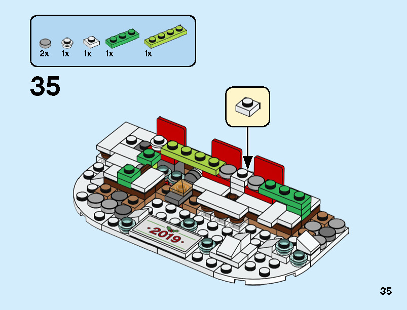 Wikibricks3D - 40337 Microscale Gingerbread House 3D print model_35
