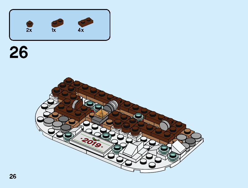 Wikibricks3D - 40337 Microscale Gingerbread House 3D print model_26
