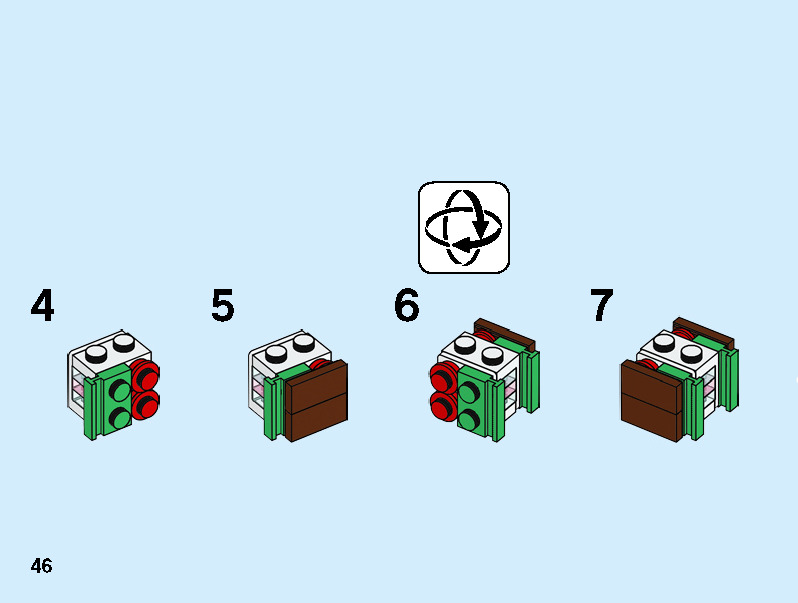 Wikibricks3D - 40337 Microscale Gingerbread House 3D print model_46