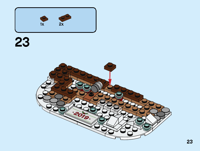 Wikibricks3D - 40337 Microscale Gingerbread House 3D print model_23