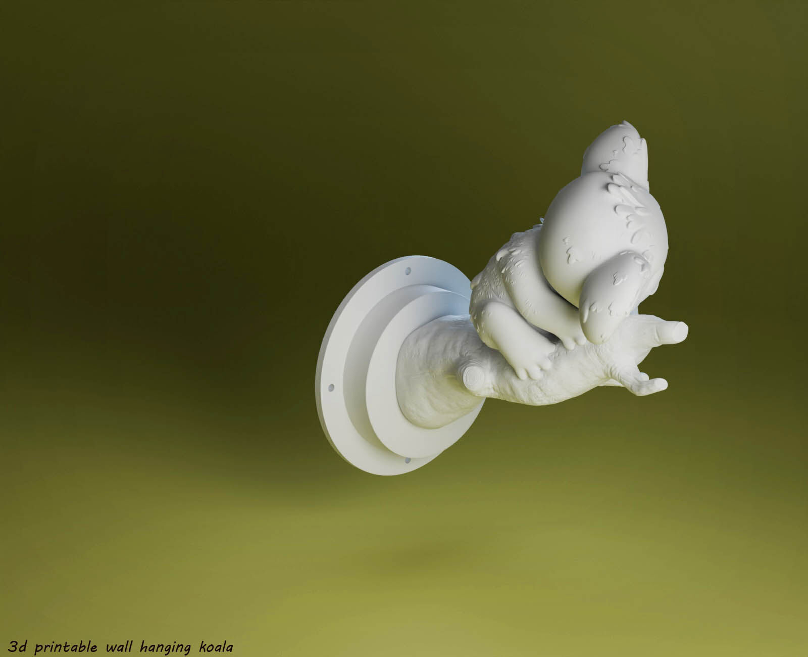 3D Printable Stylized koala-Cute Koala 3D print model_18