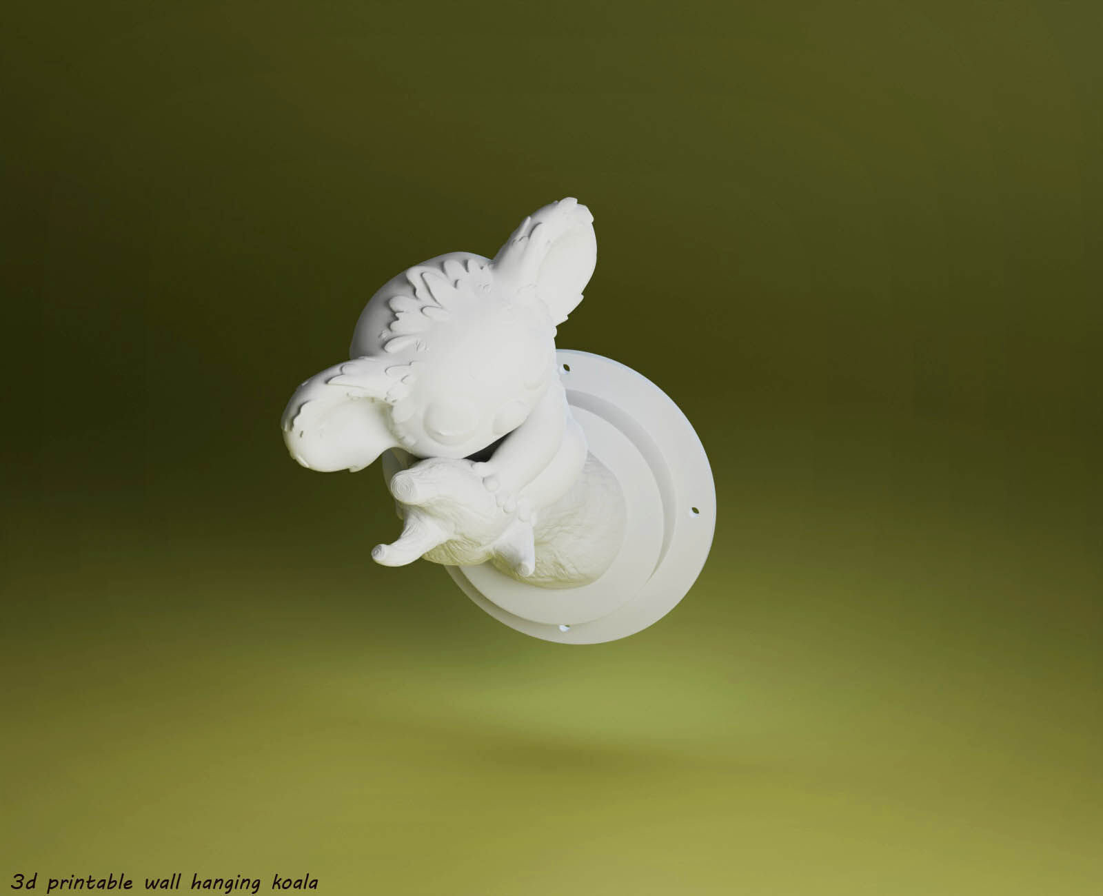 3D Printable Stylized koala-Cute Koala 3D print model_14
