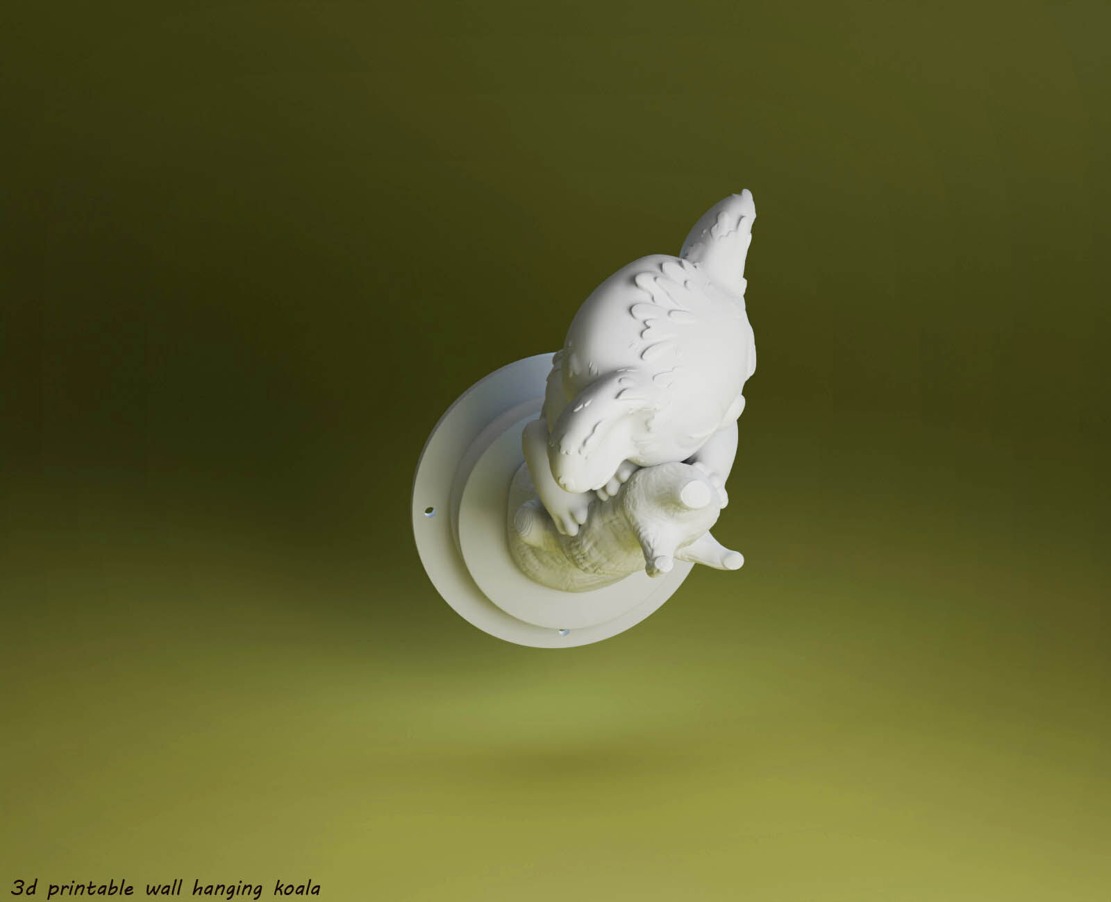 3D Printable Stylized koala-Cute Koala 3D print model_16