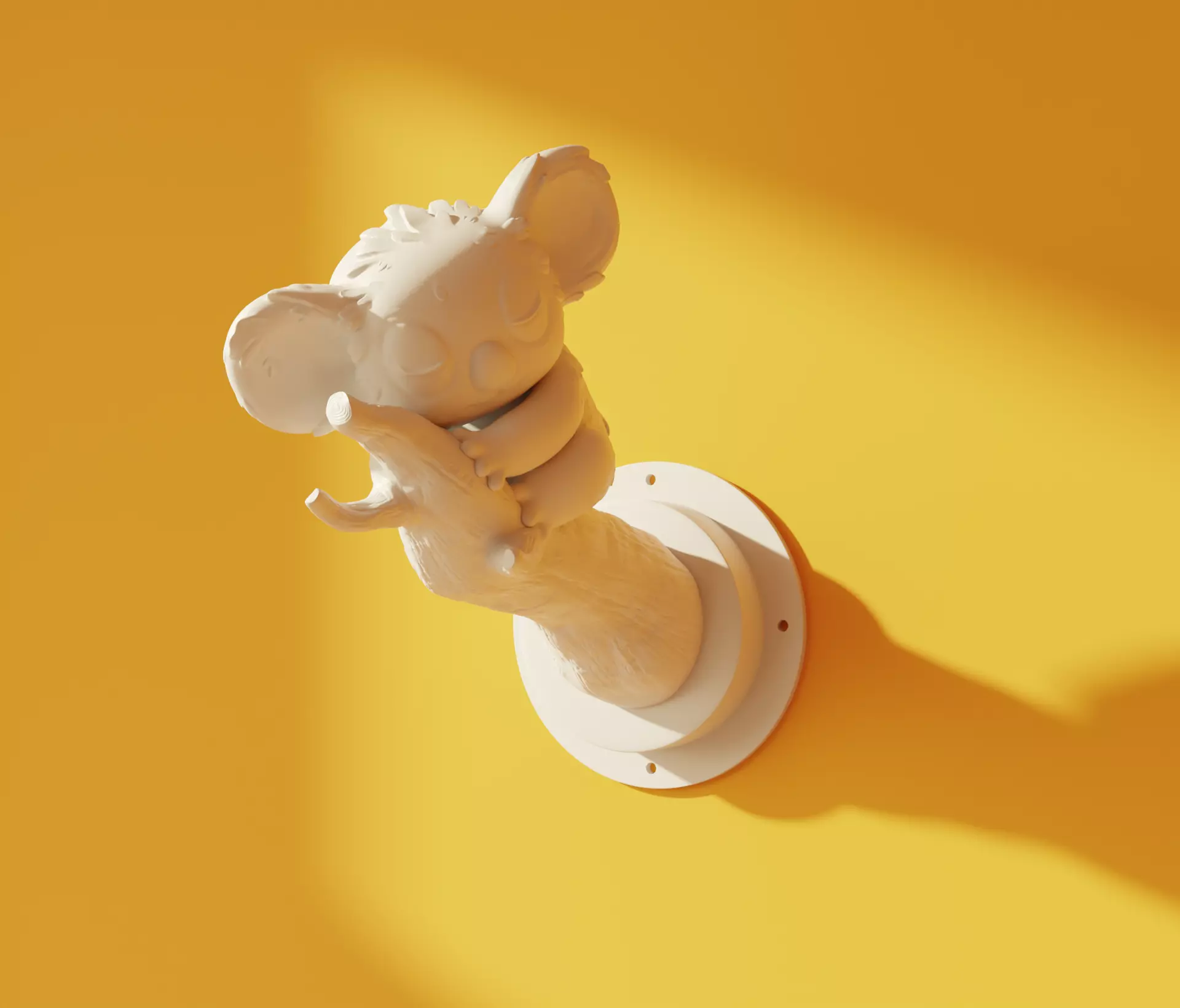 3D Printable Stylized koala-Cute Koala 3D print model_0