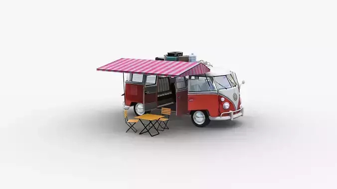 Camper Van Type 2 luggage 