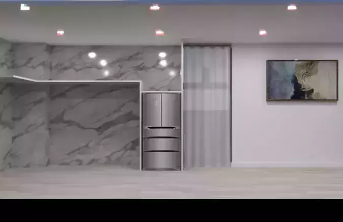 One Bed Apartment interior