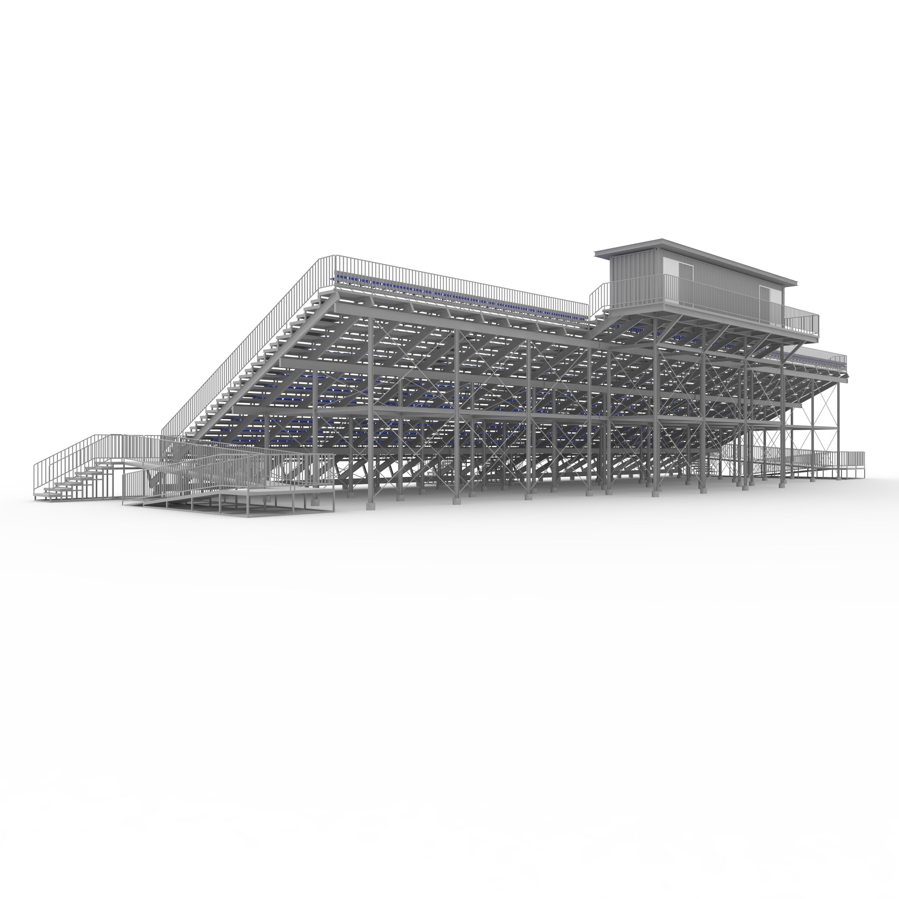 Bleachers 45 3D model_22