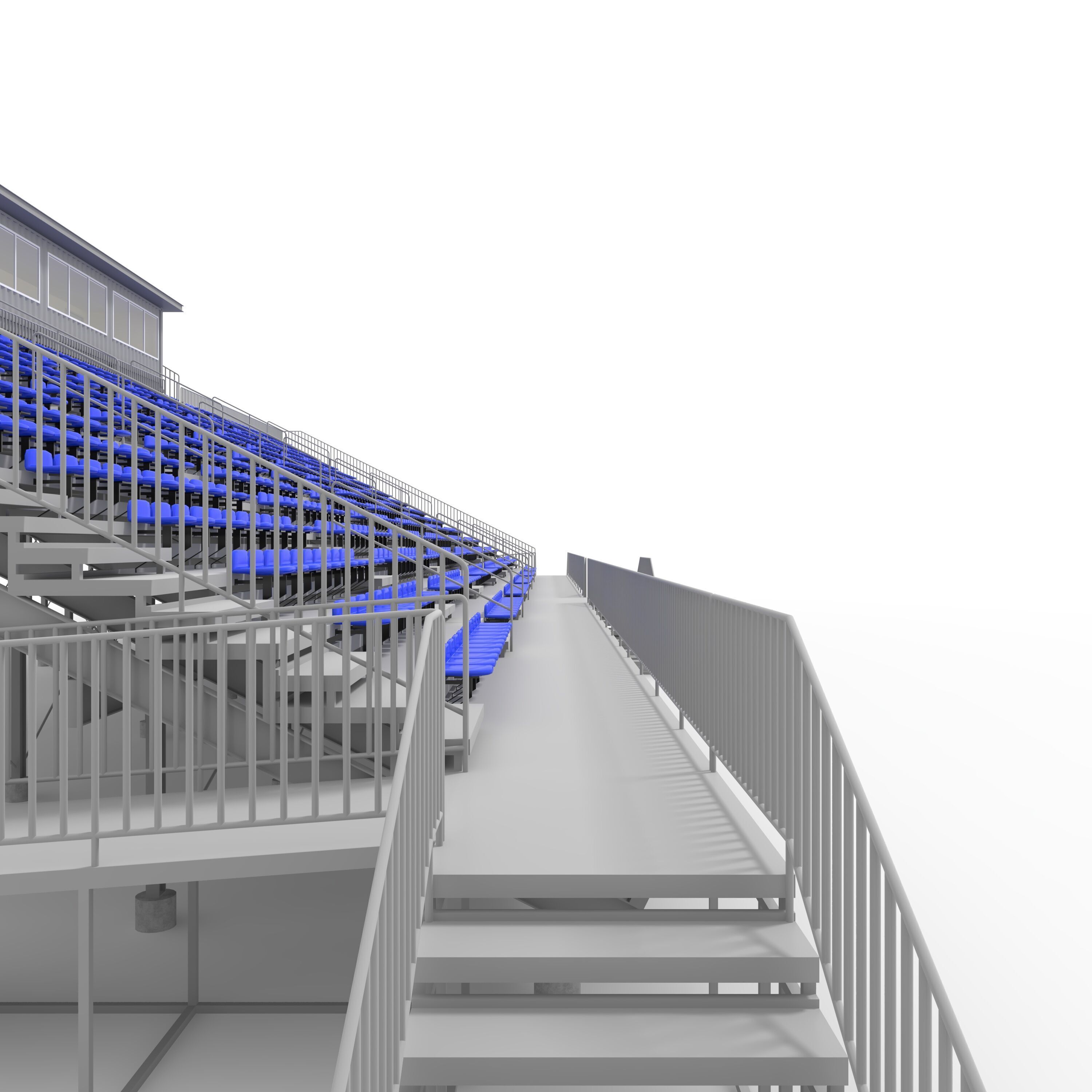 Bleachers 45 3D model_36