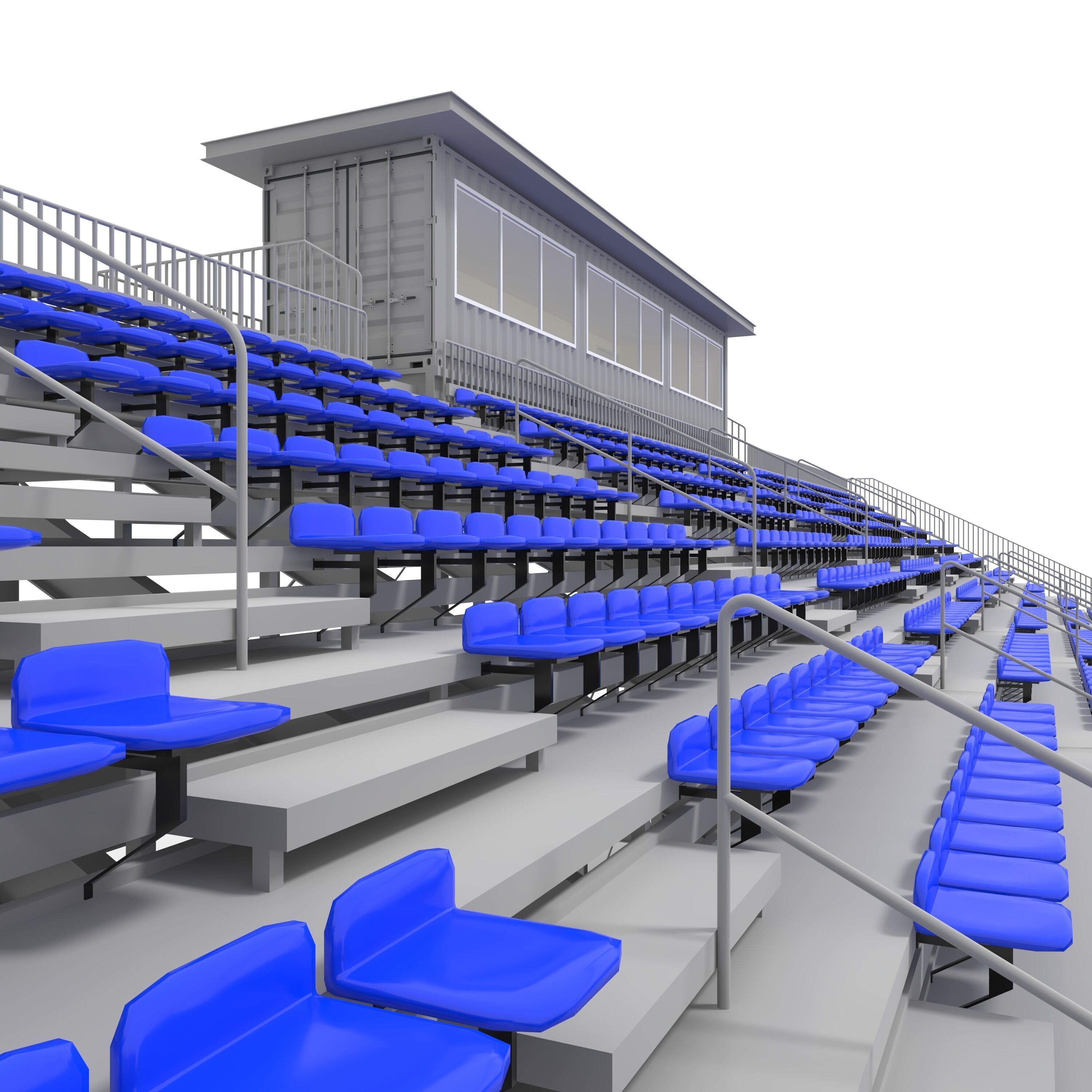 Bleachers 45 3D model_40