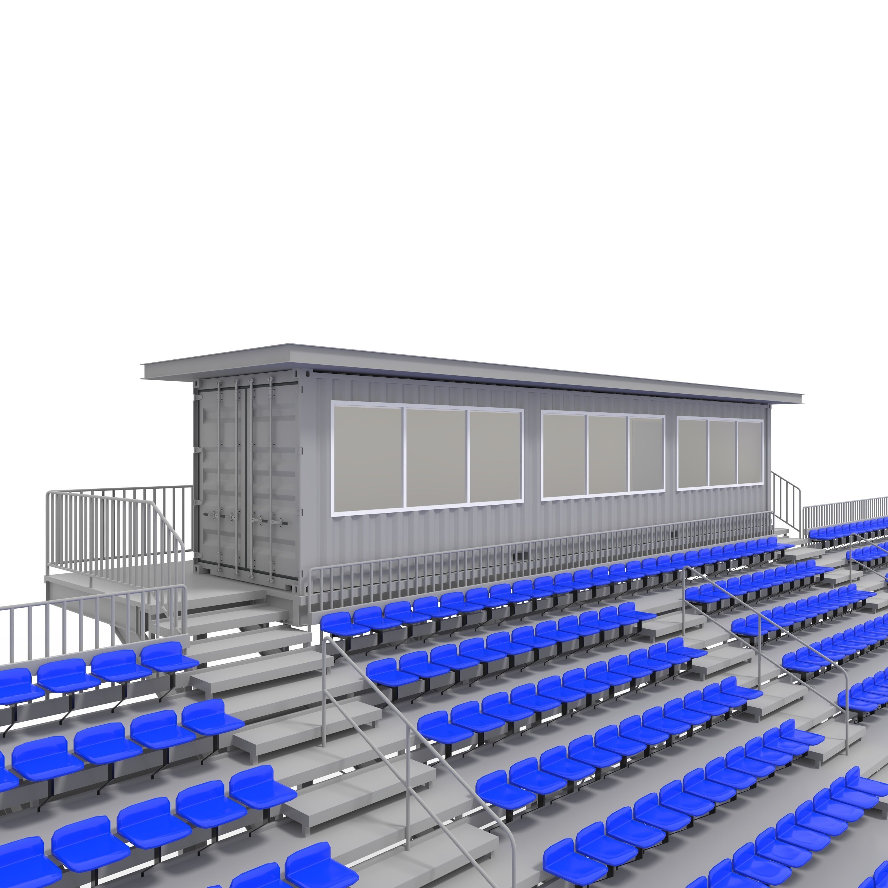 Bleachers 45 3D model_50