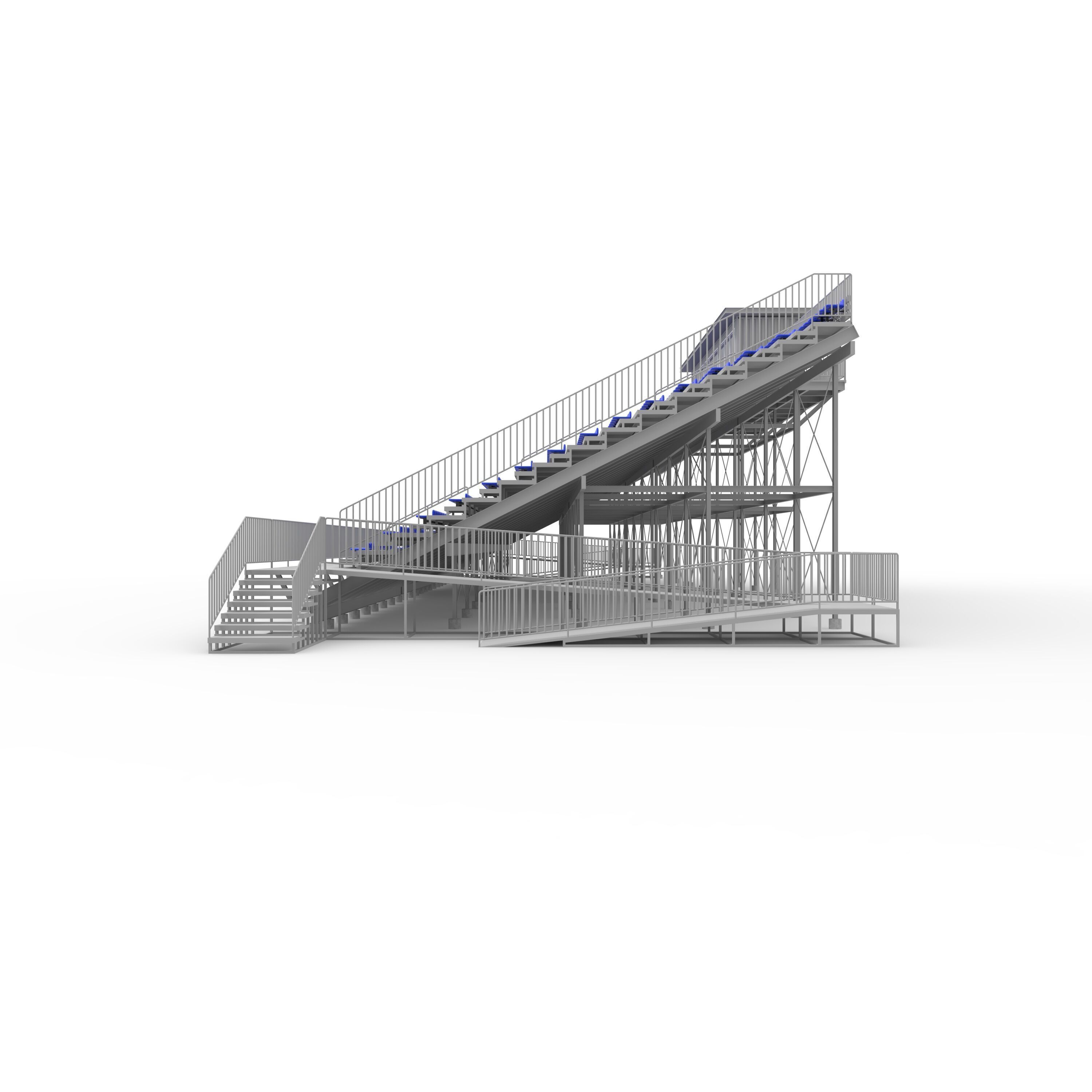 Bleachers 45 3D model_20