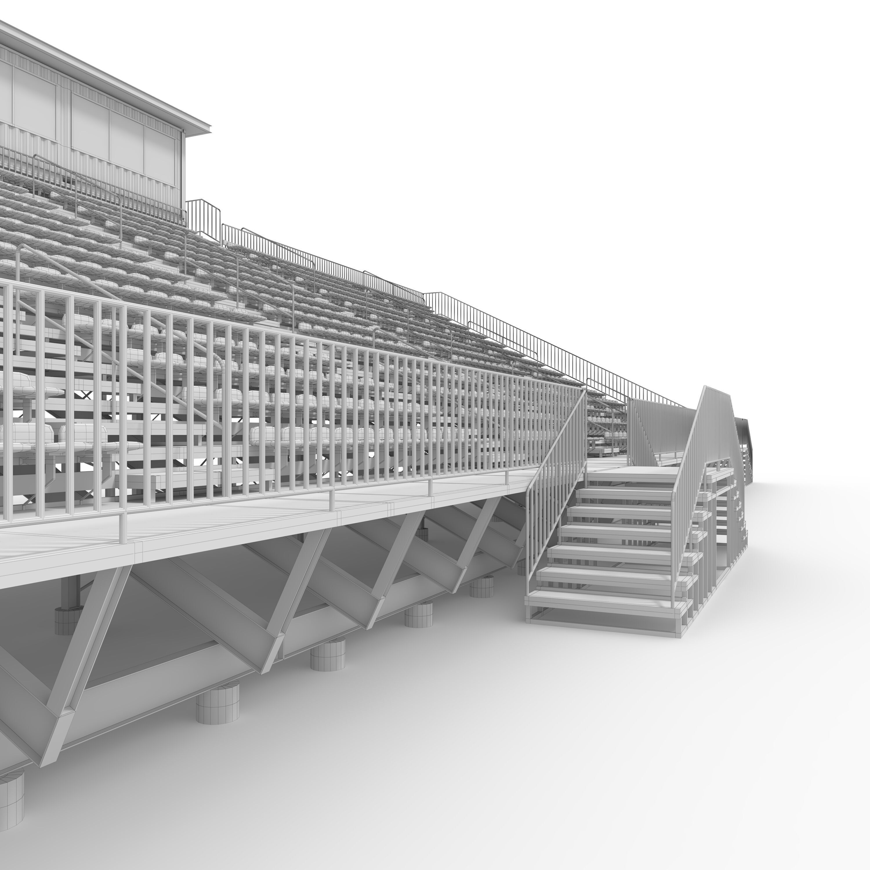 Bleachers 45 3D model_29