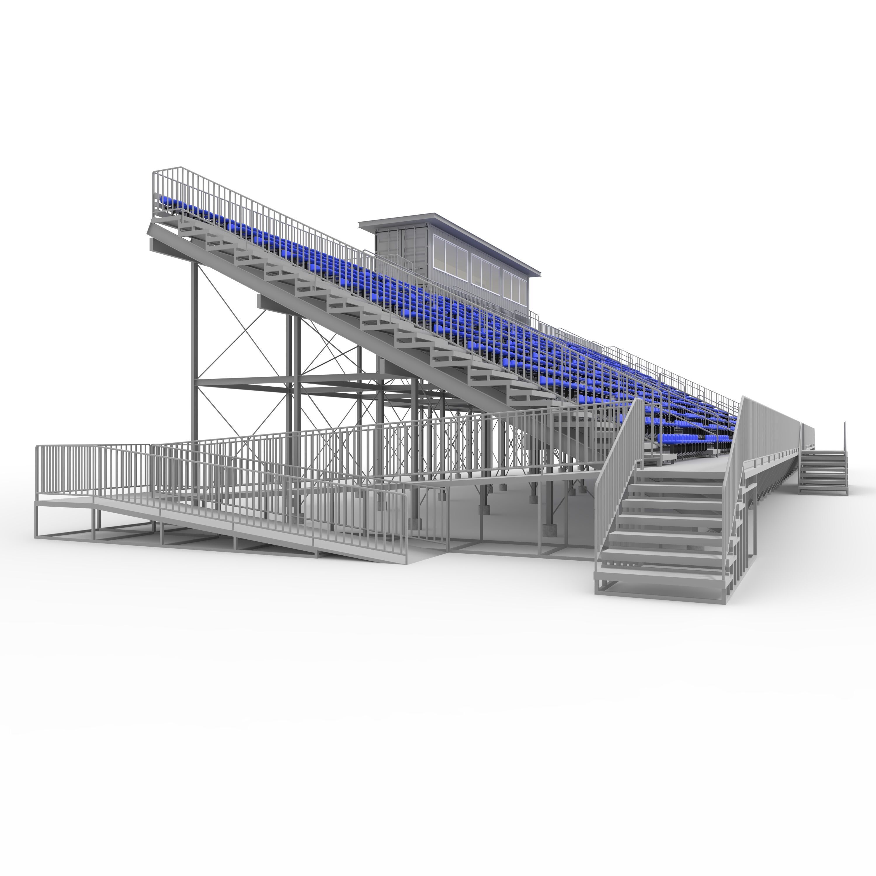 Bleachers 45 3D model_26