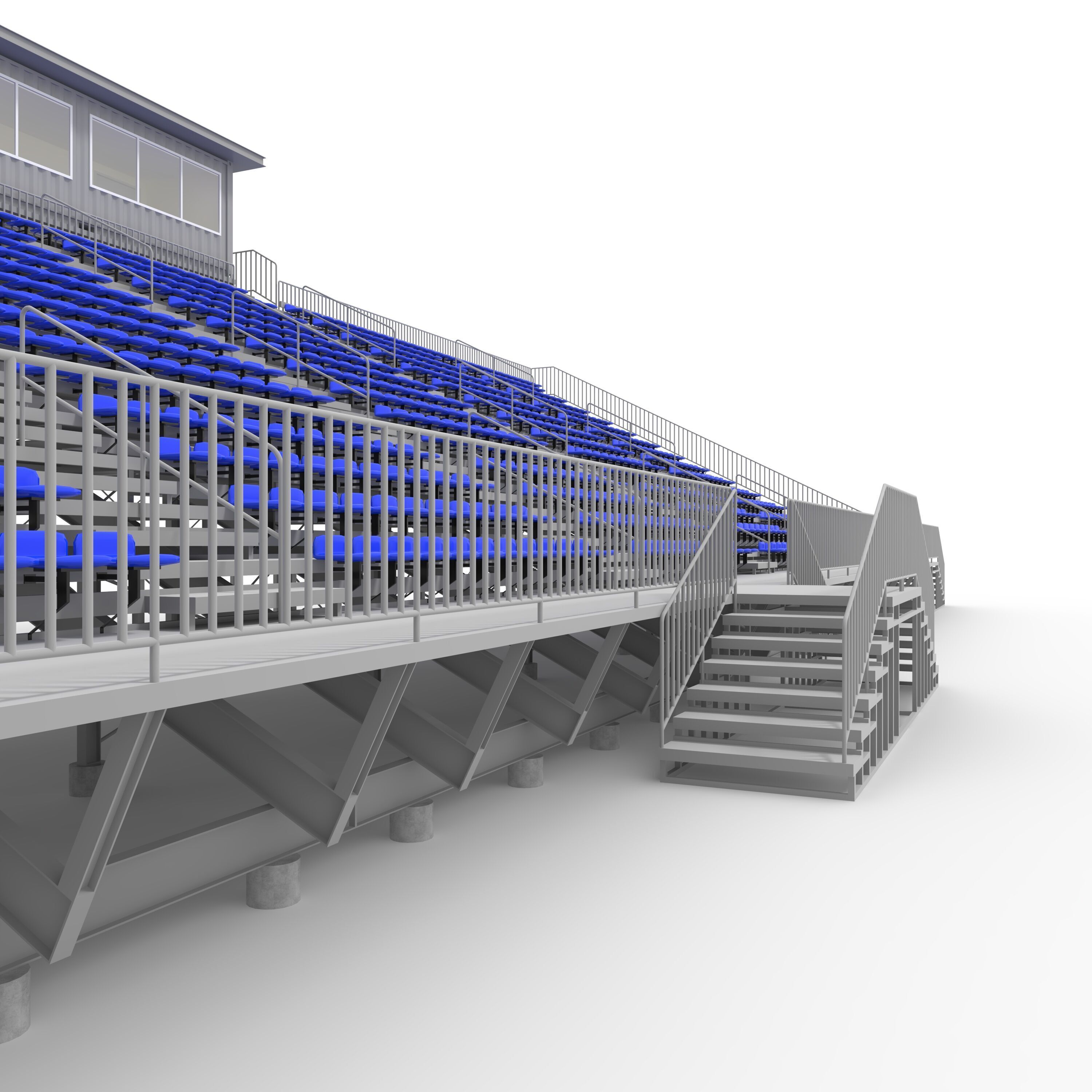 Bleachers 45 3D model_28