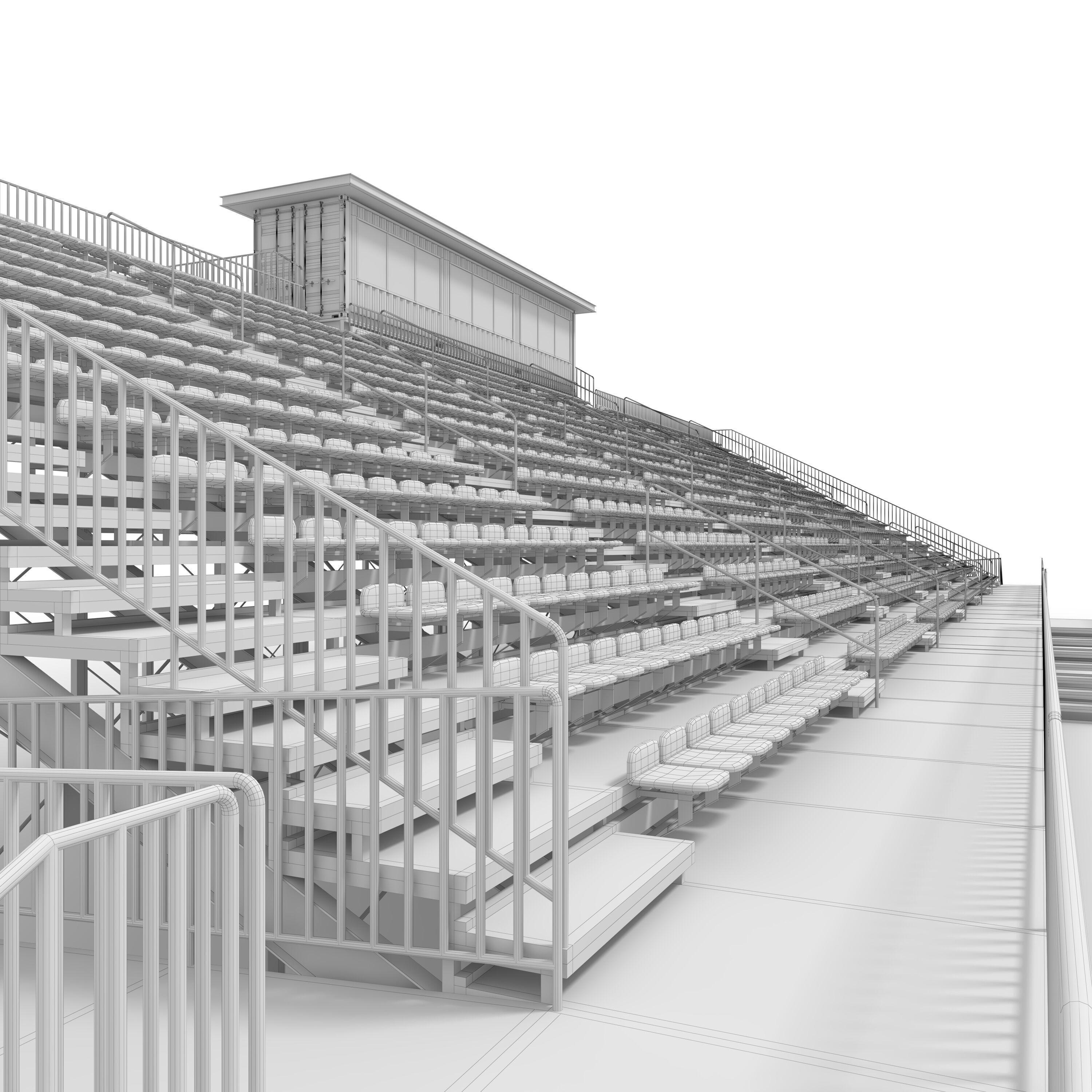 Bleachers 45 3D model_39