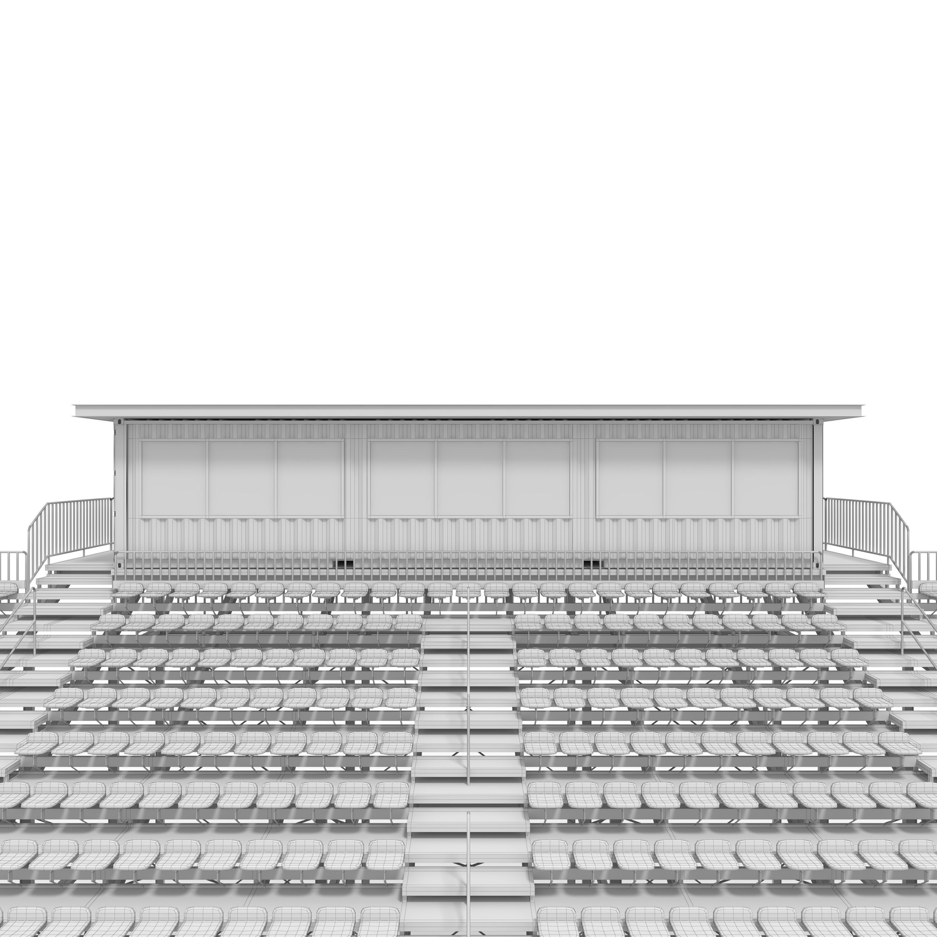 Bleachers 45 3D model_53