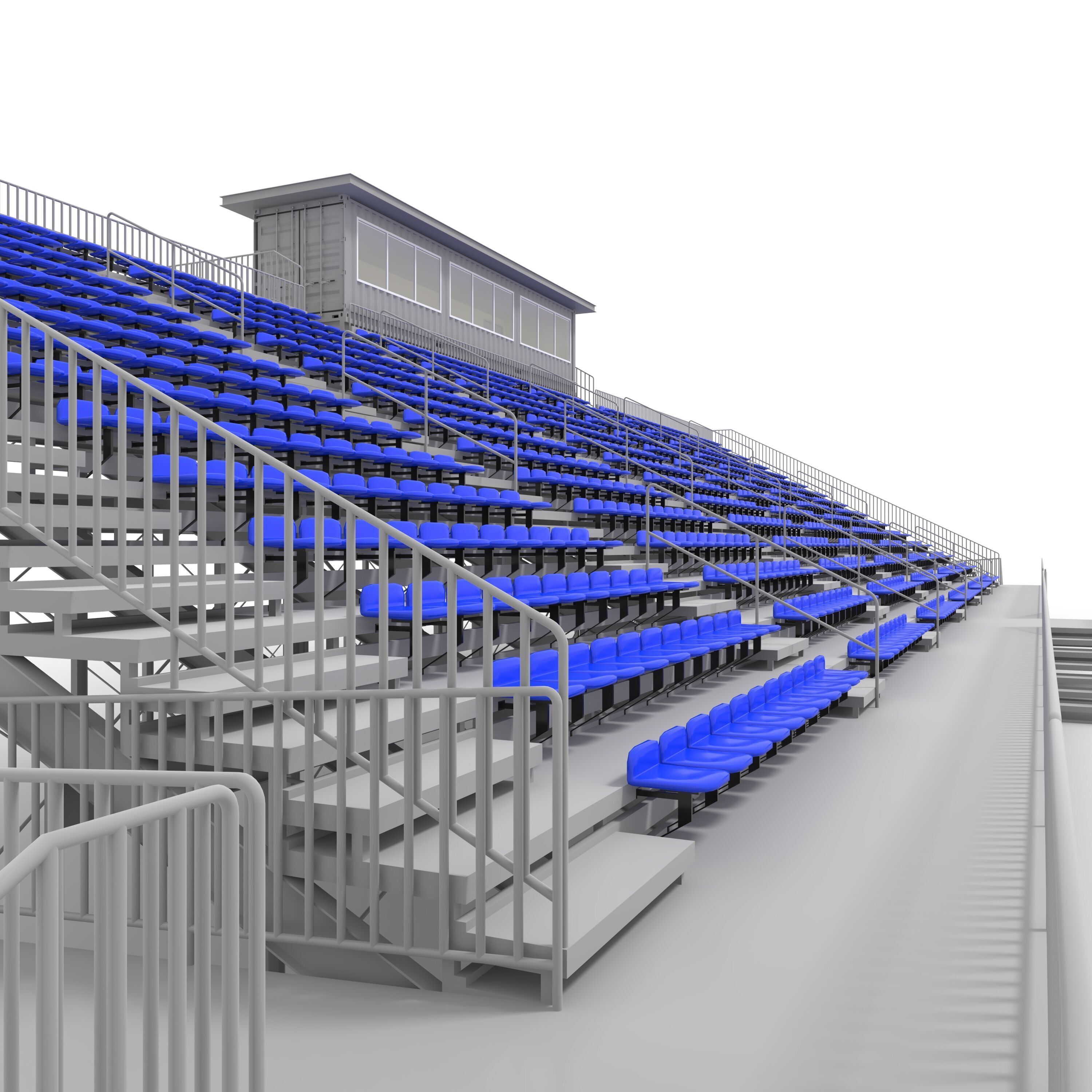 Bleachers 45 3D model_38