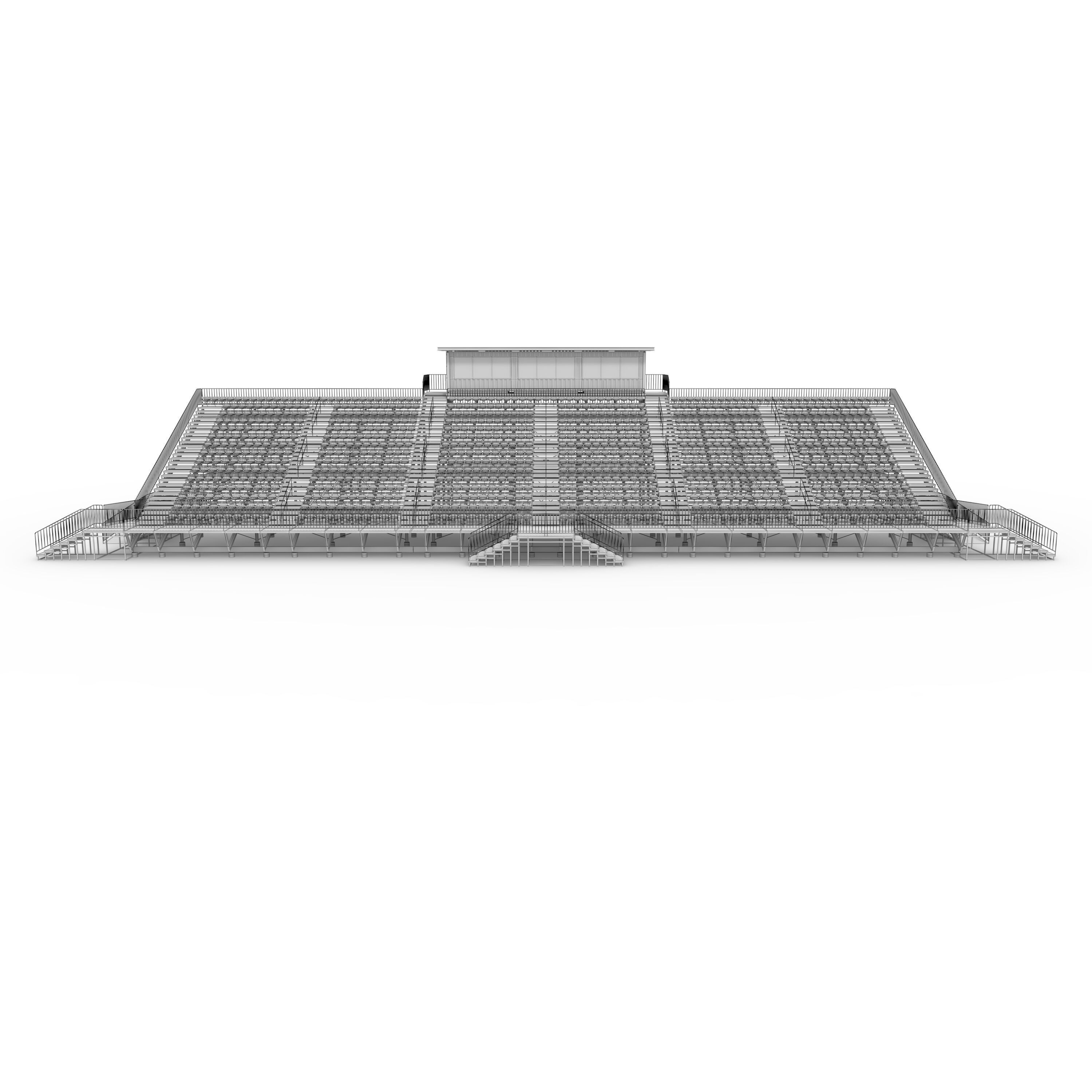 Bleachers 45 3D model_5