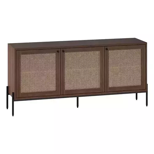 Sideboard Vienna mit Wiener Geflecht 3D model