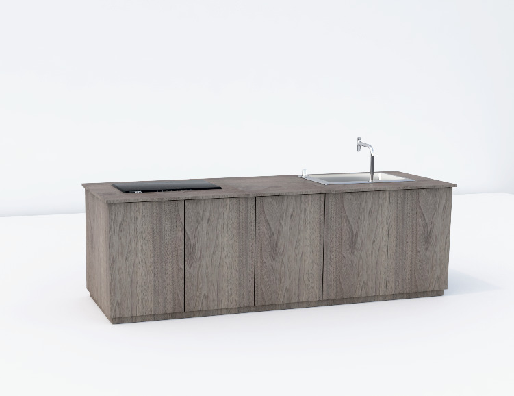 kitchen sink 3D model_1