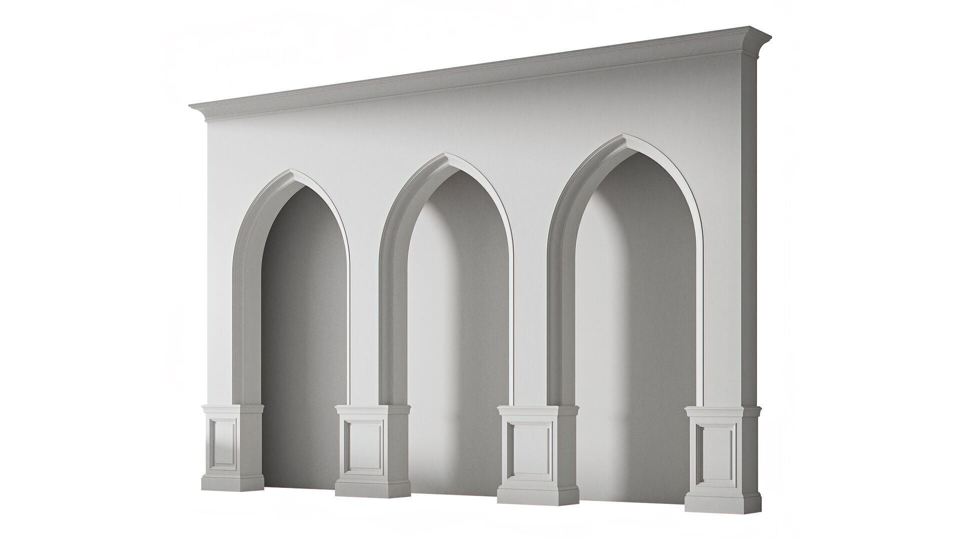 Arch 08 Arabic 3D model_7