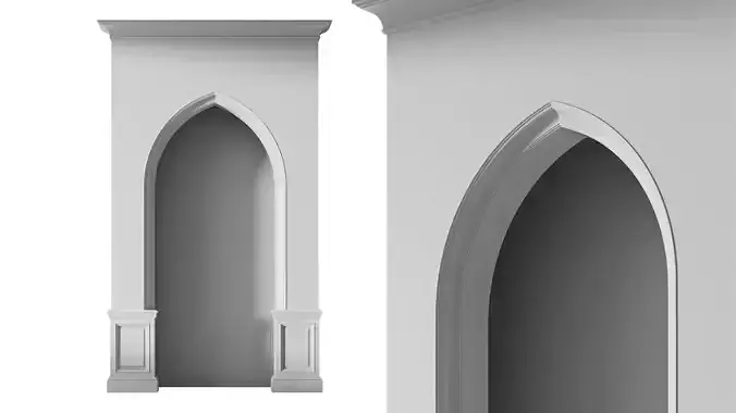 Arch 08 Arabic 3D model