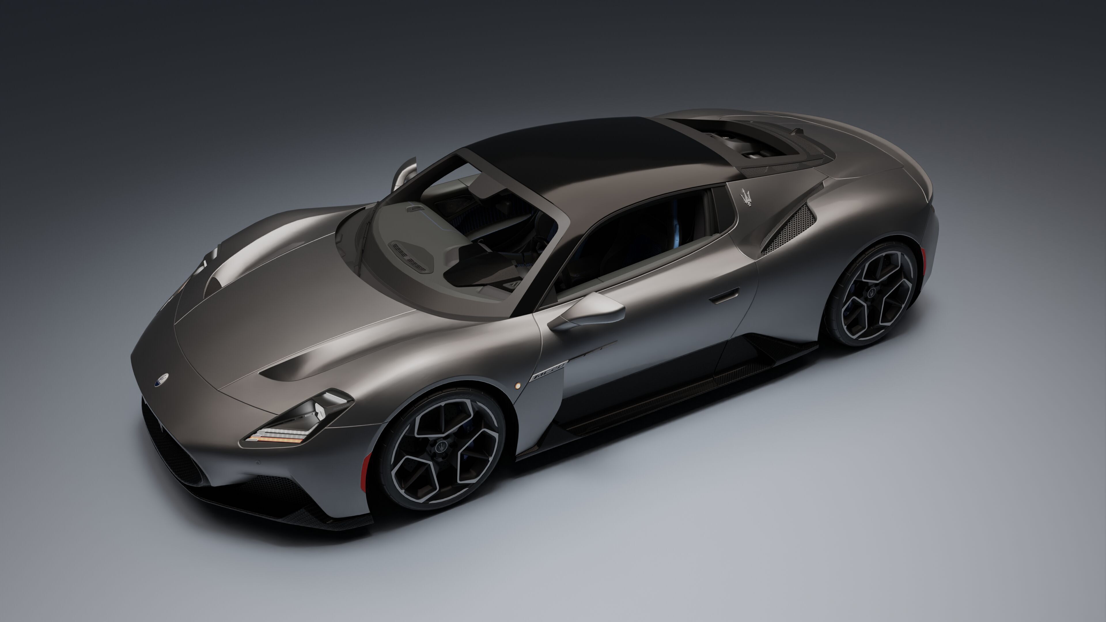 Maserati MC20 Low-poly 3D model_13