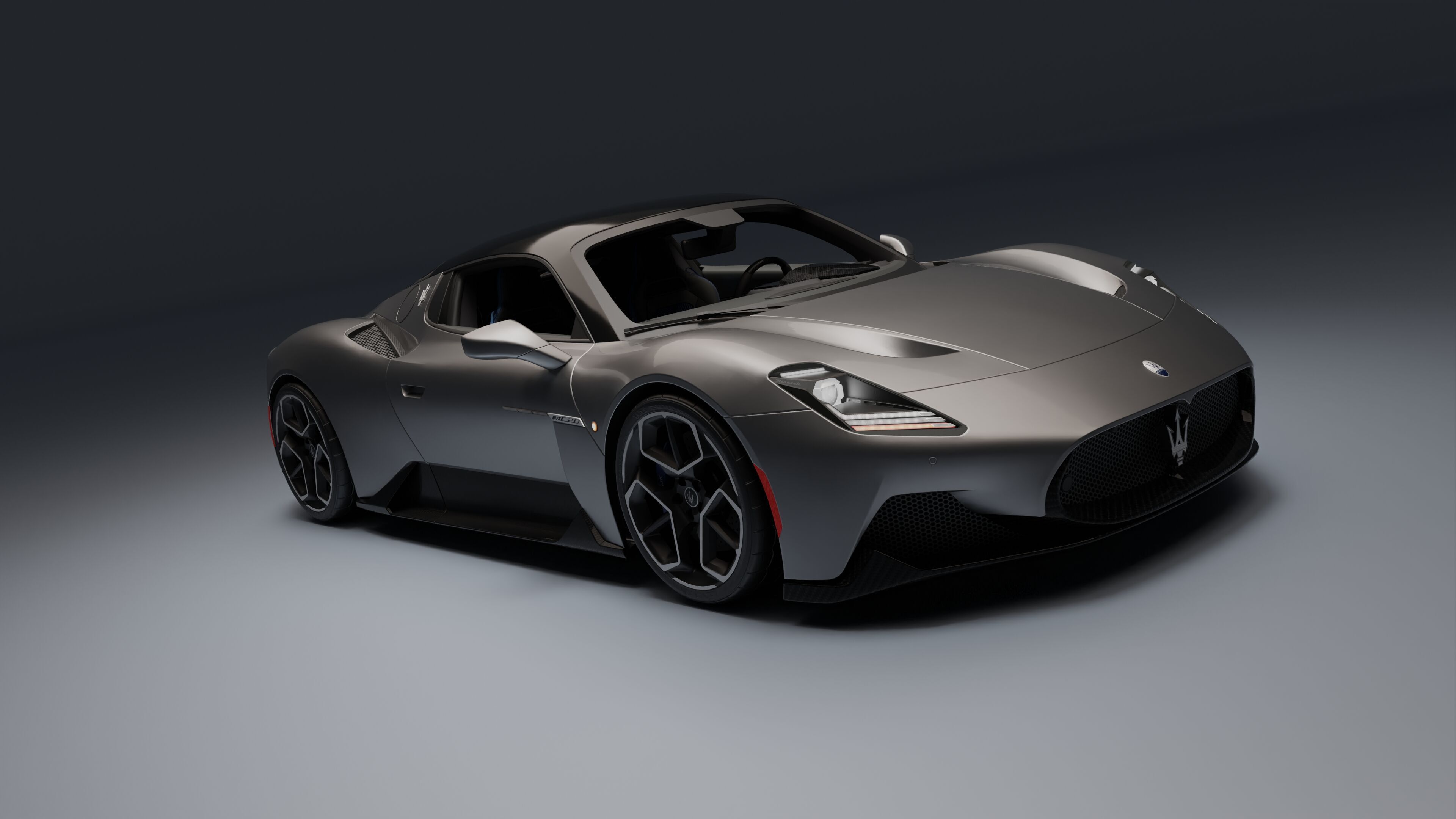 Maserati MC20 Low-poly 3D model_29