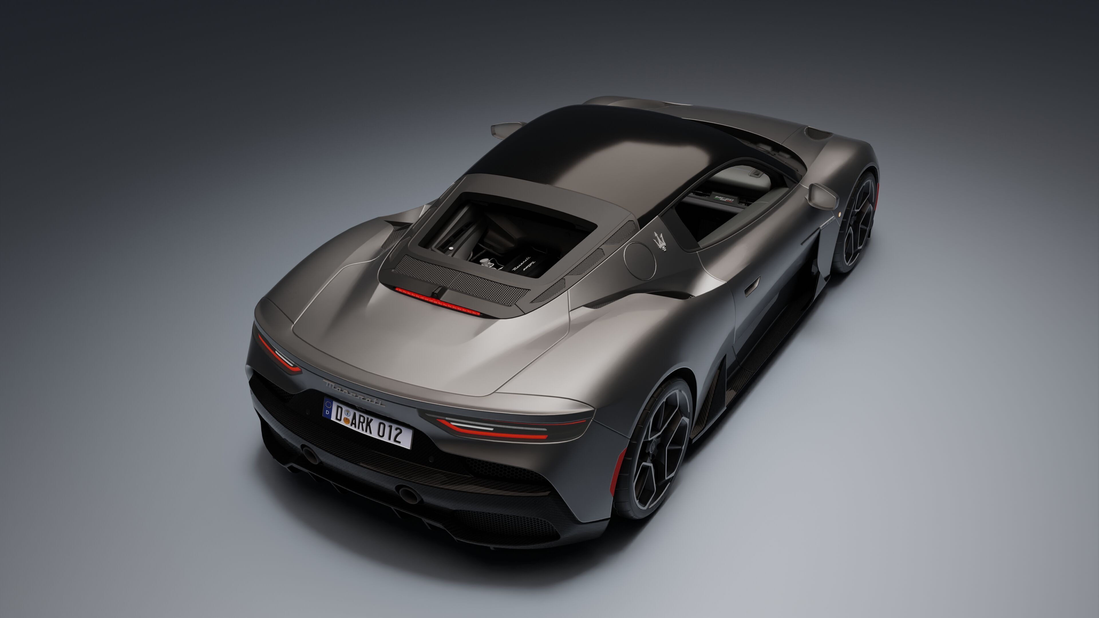 Maserati MC20 Low-poly 3D model_12