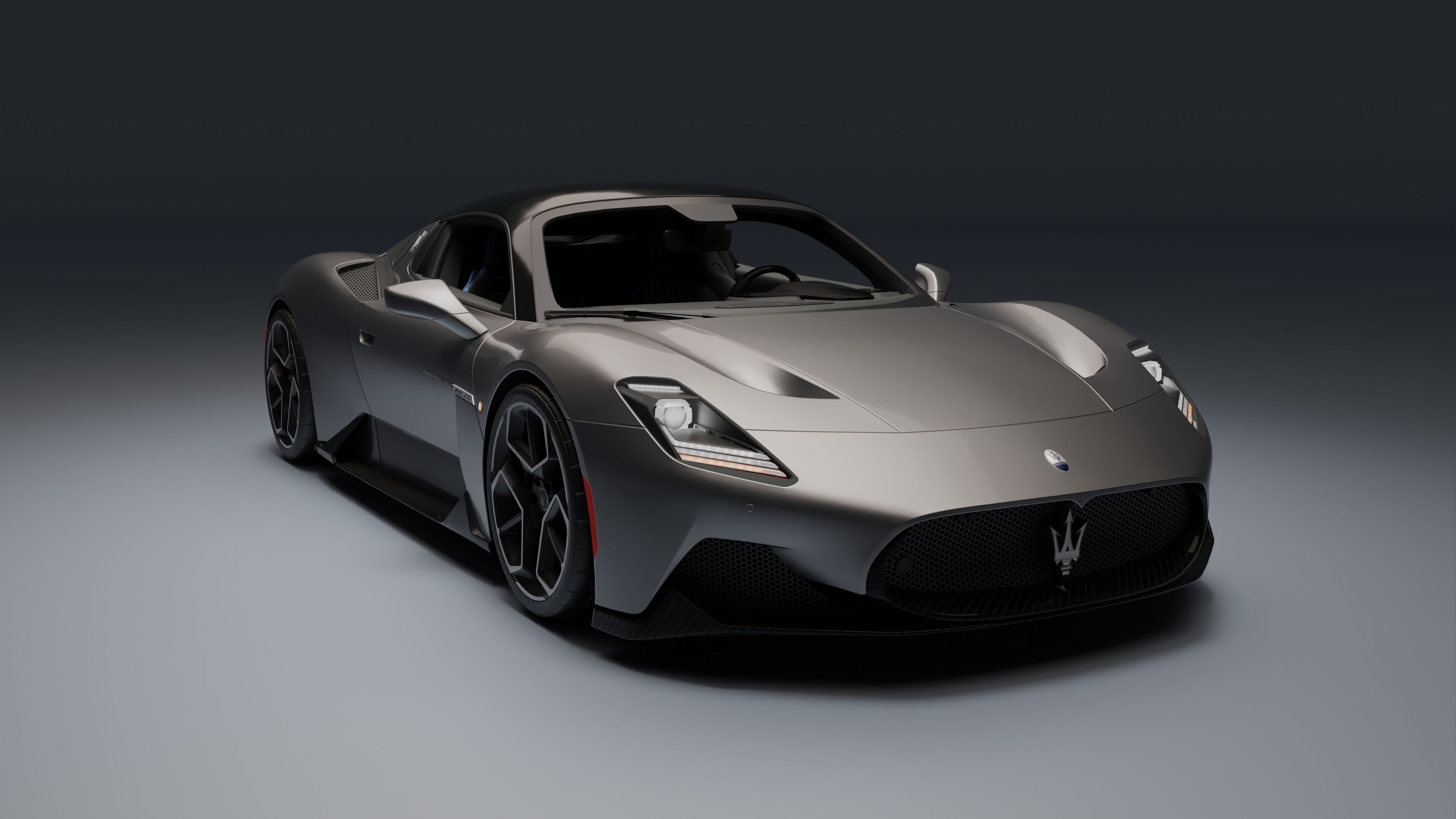 Maserati MC20 Low-poly 3D model_1