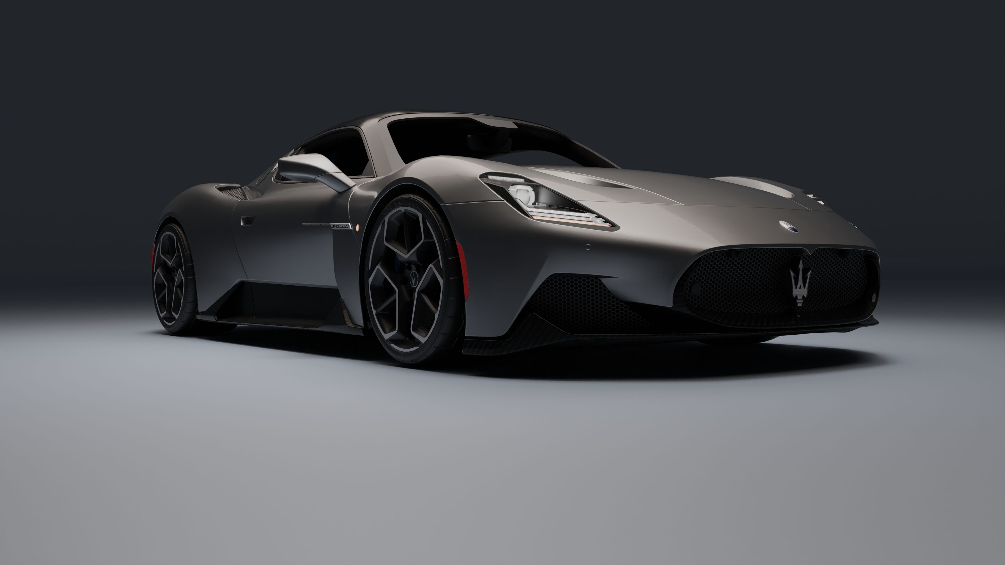 Maserati MC20 Low-poly 3D model_8