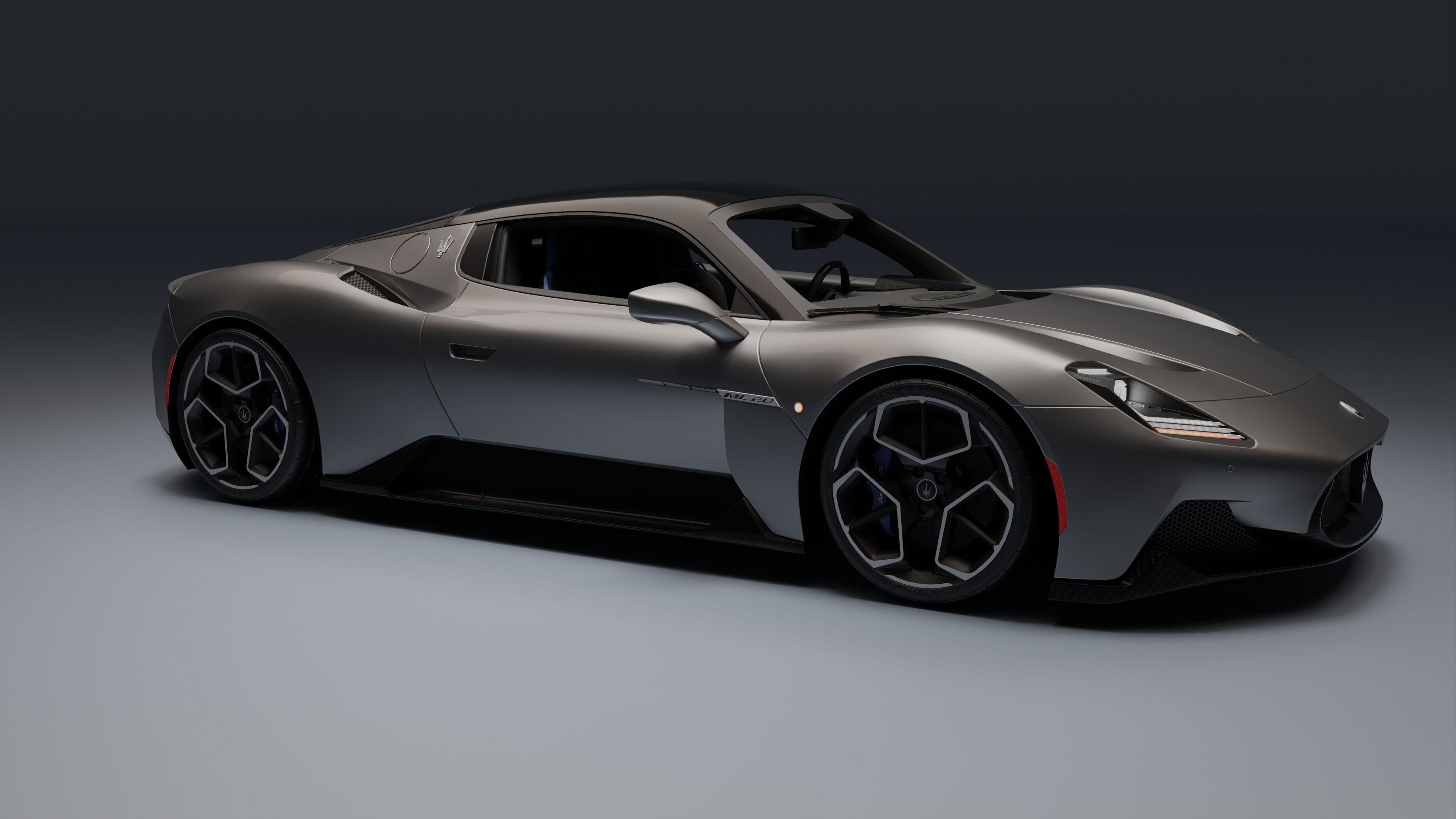 Maserati MC20 Low-poly 3D model_2