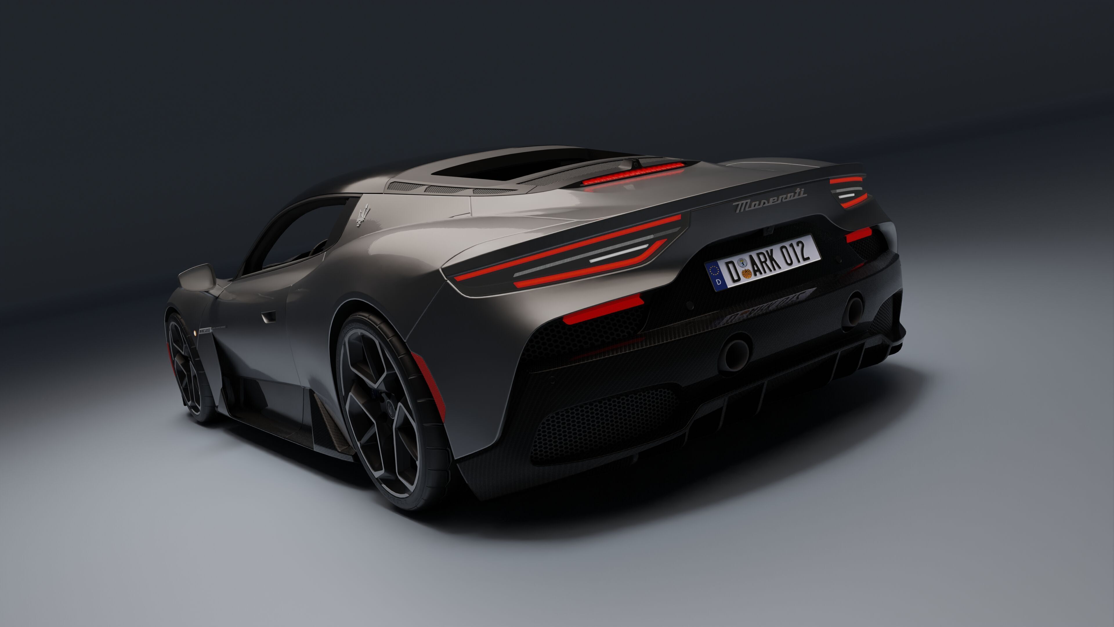 Maserati MC20 Low-poly 3D model_28