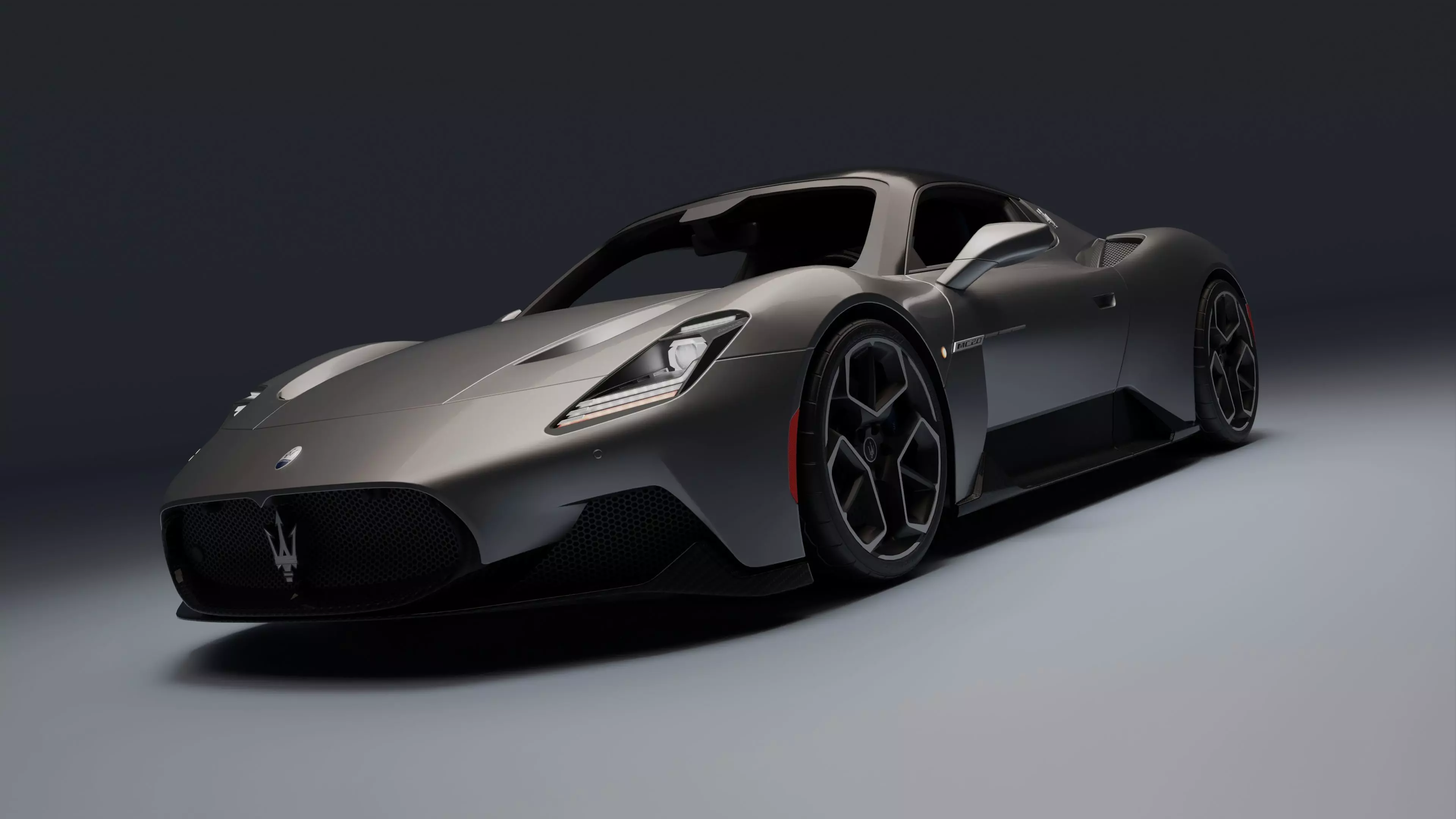 Maserati MC20 Low-poly 3D model_0