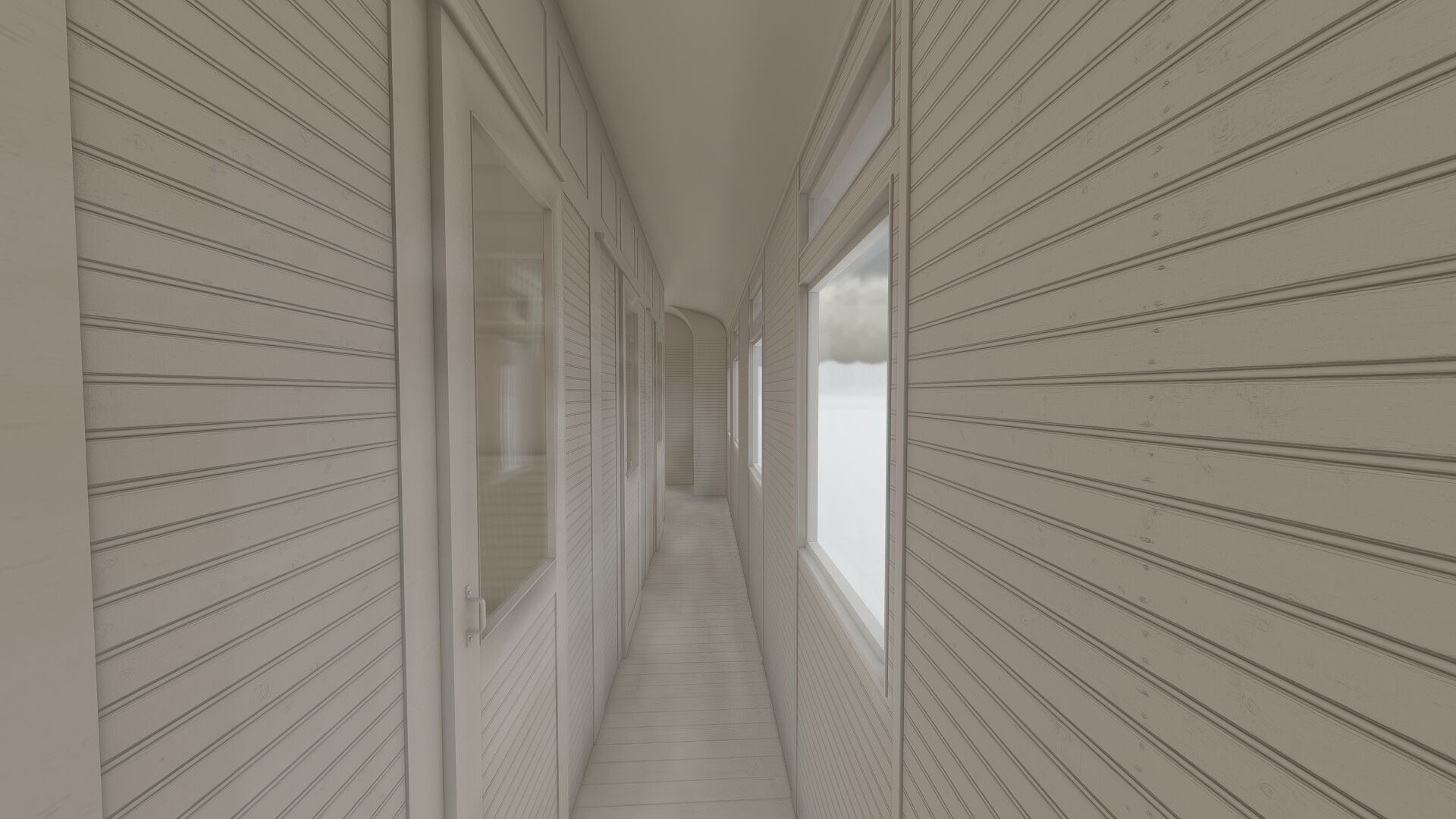 Vintage steam train 3D model_37