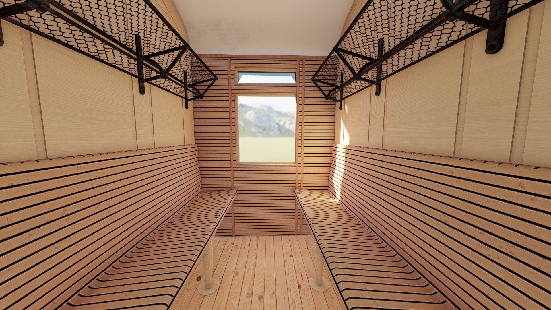 Vintage steam train 3D model_22