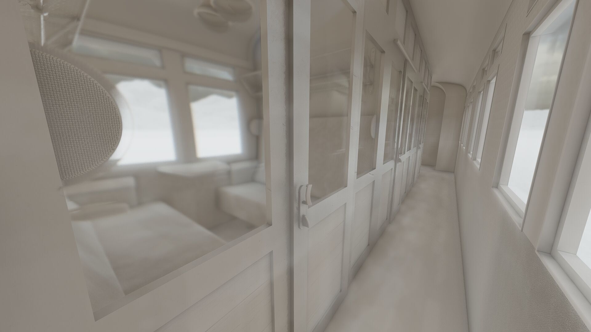 Vintage steam train 3D model_39