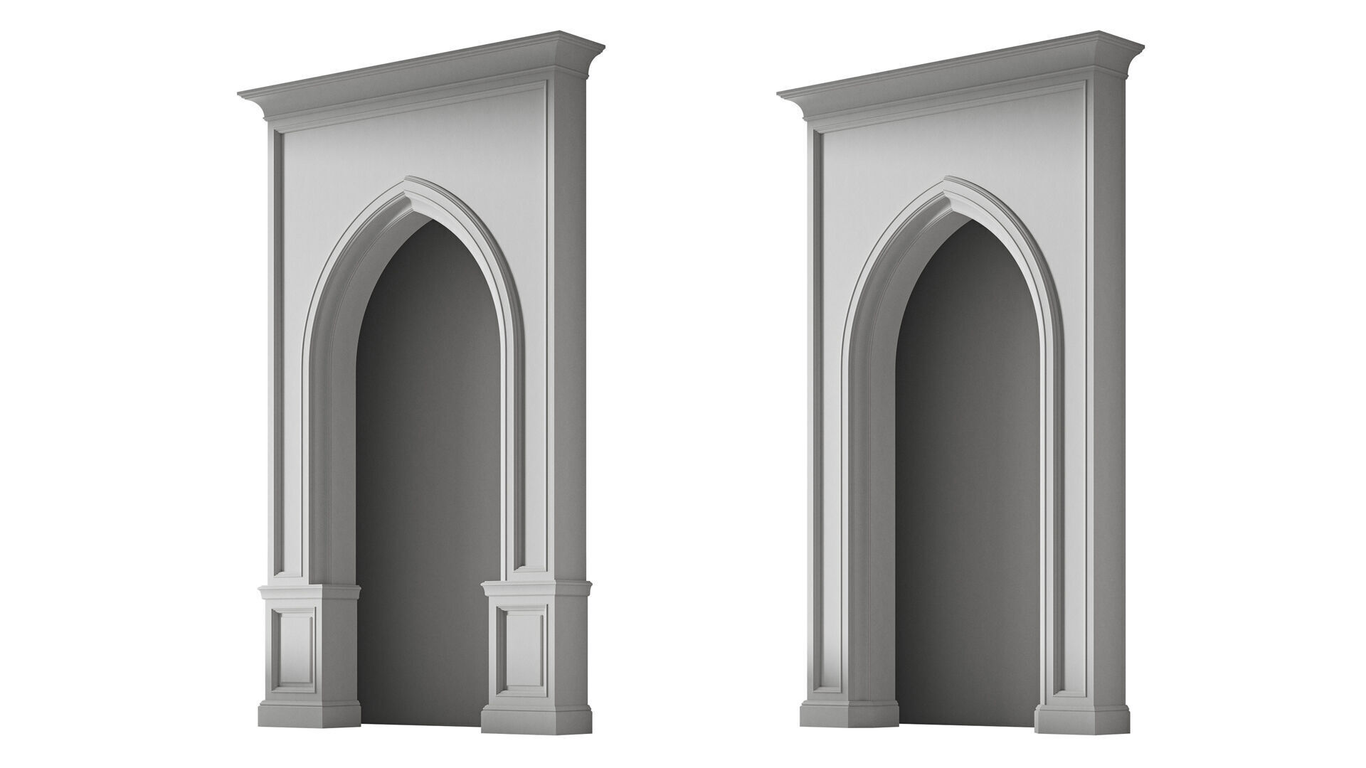 Arch 09 Arabian 3D model_1