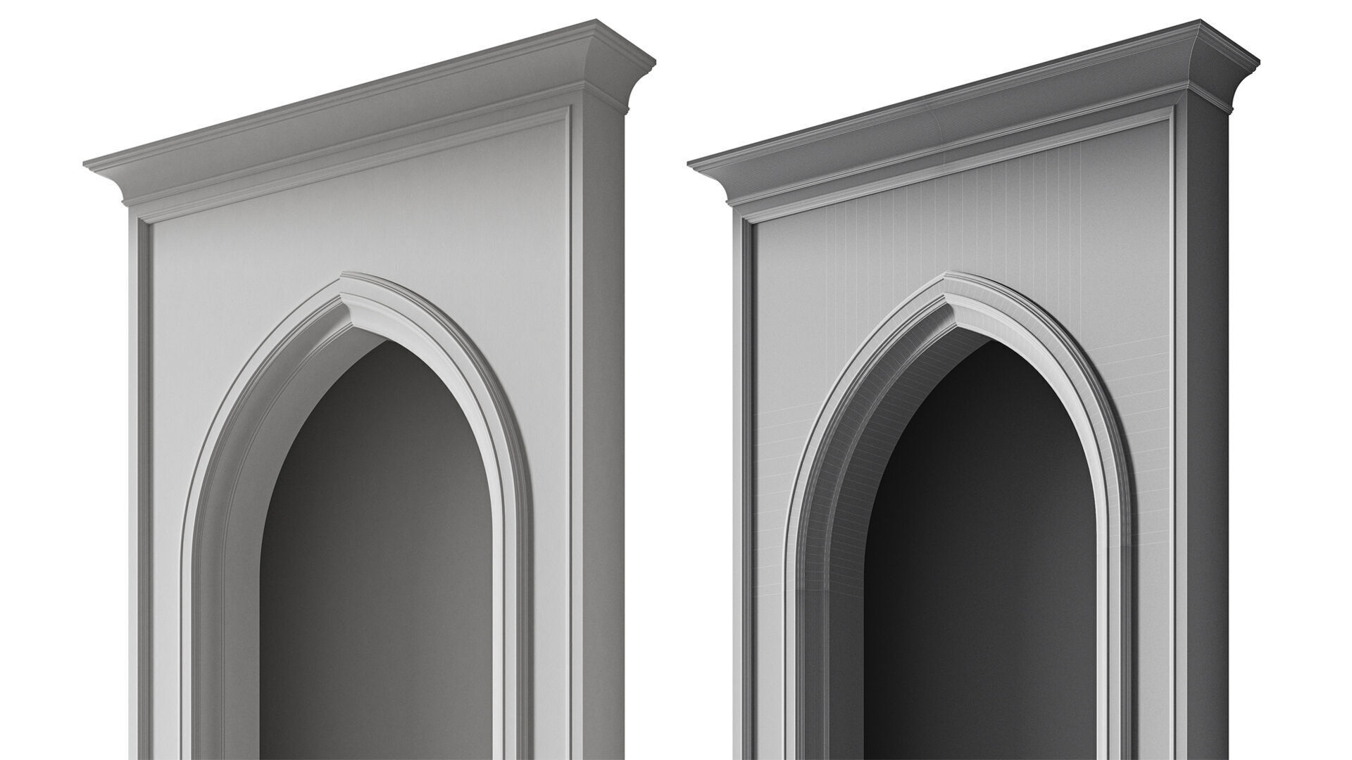 Arch 09 Arabian 3D model_2