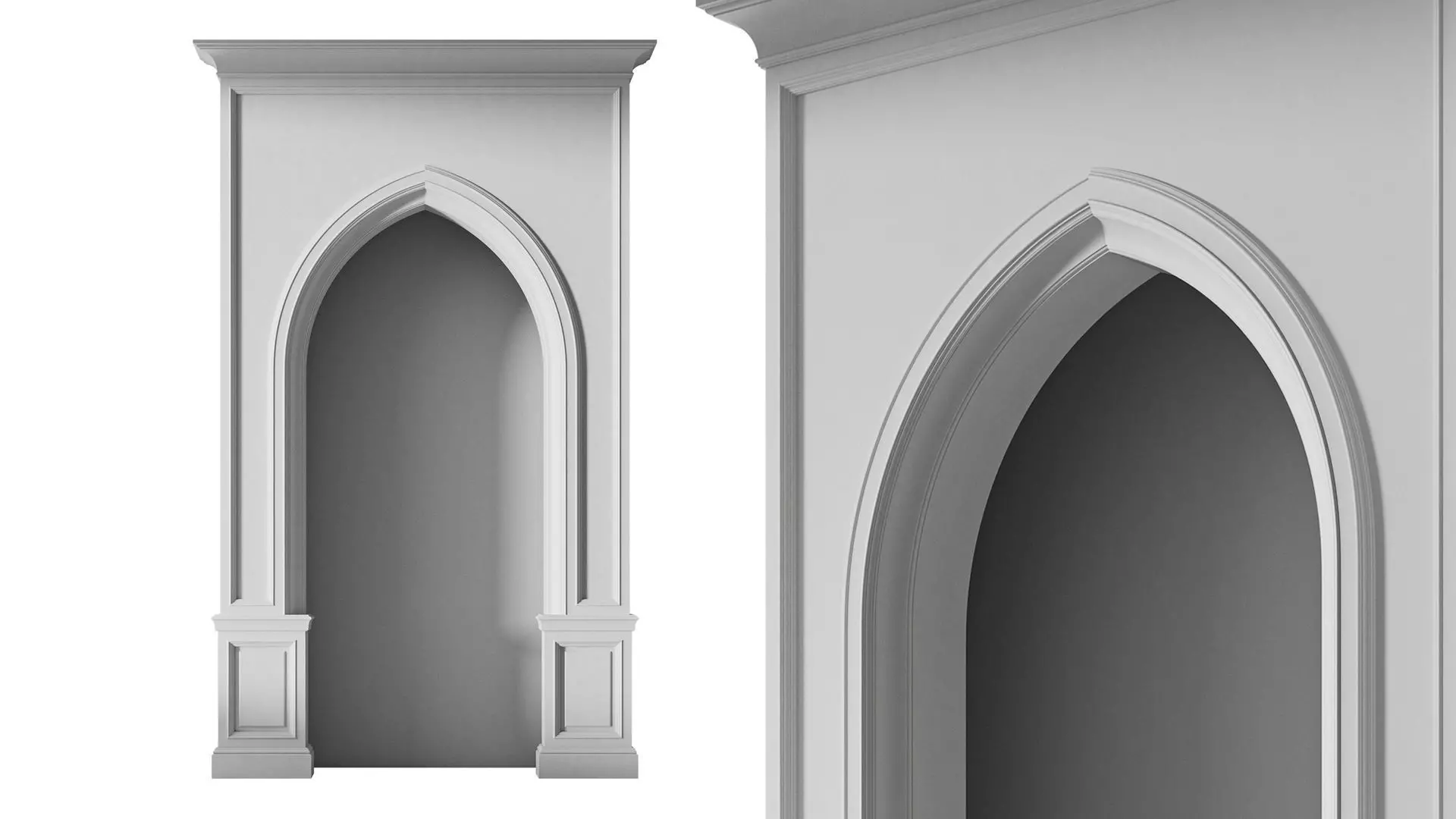 Arch 09 Arabian 3D model_0