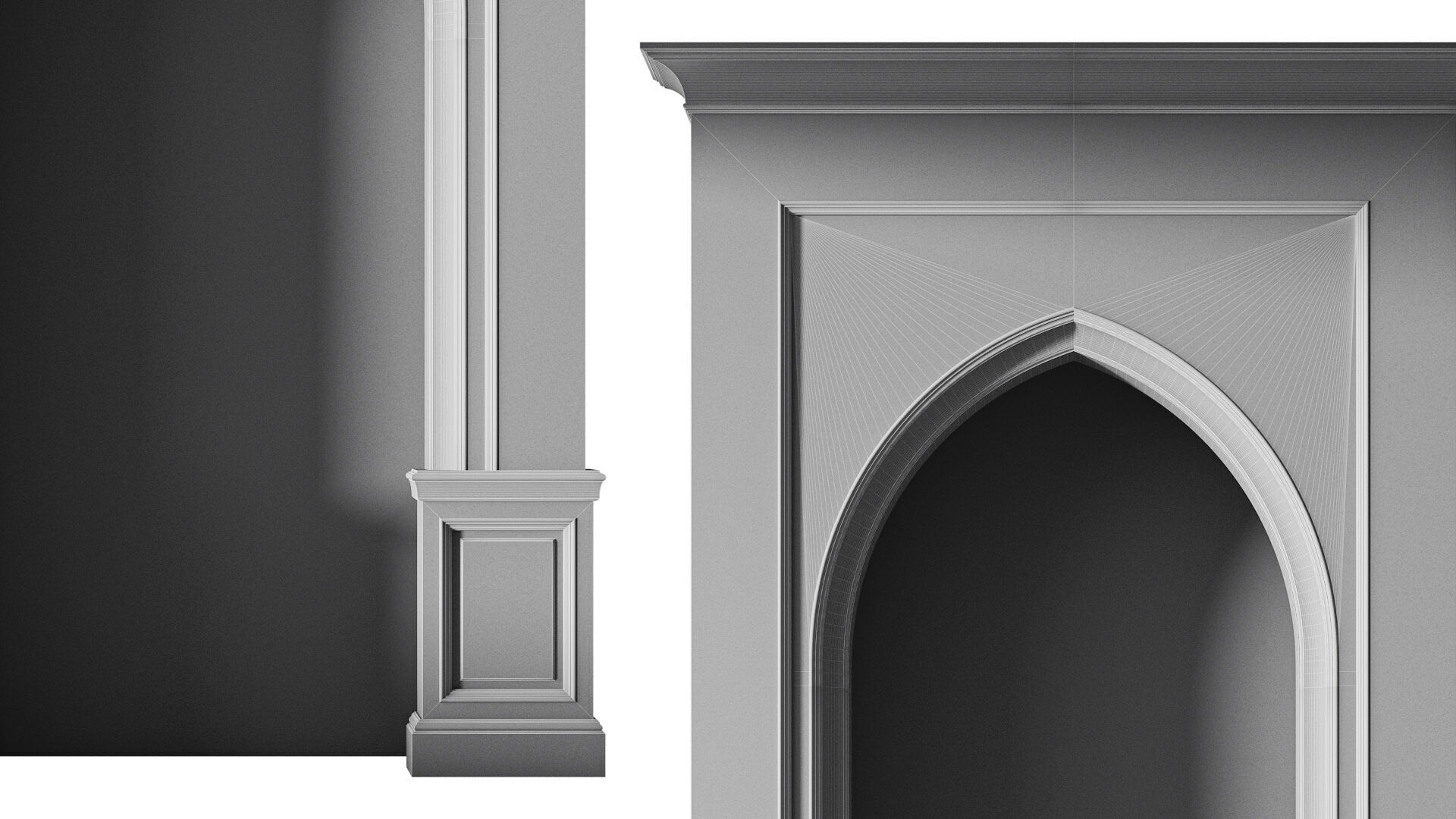 Arch 10 Arabian 3D model_5