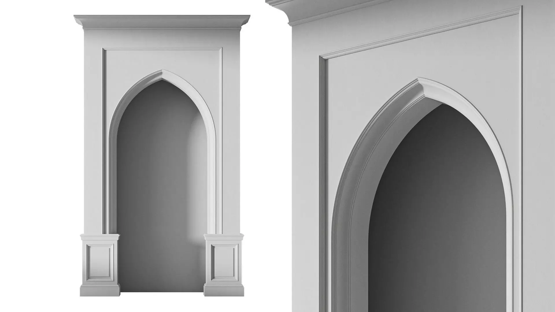 Arch 10 Arabian 3D model_0