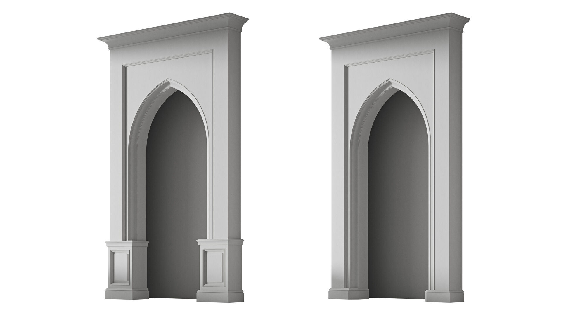 Arch 10 Arabian 3D model_1