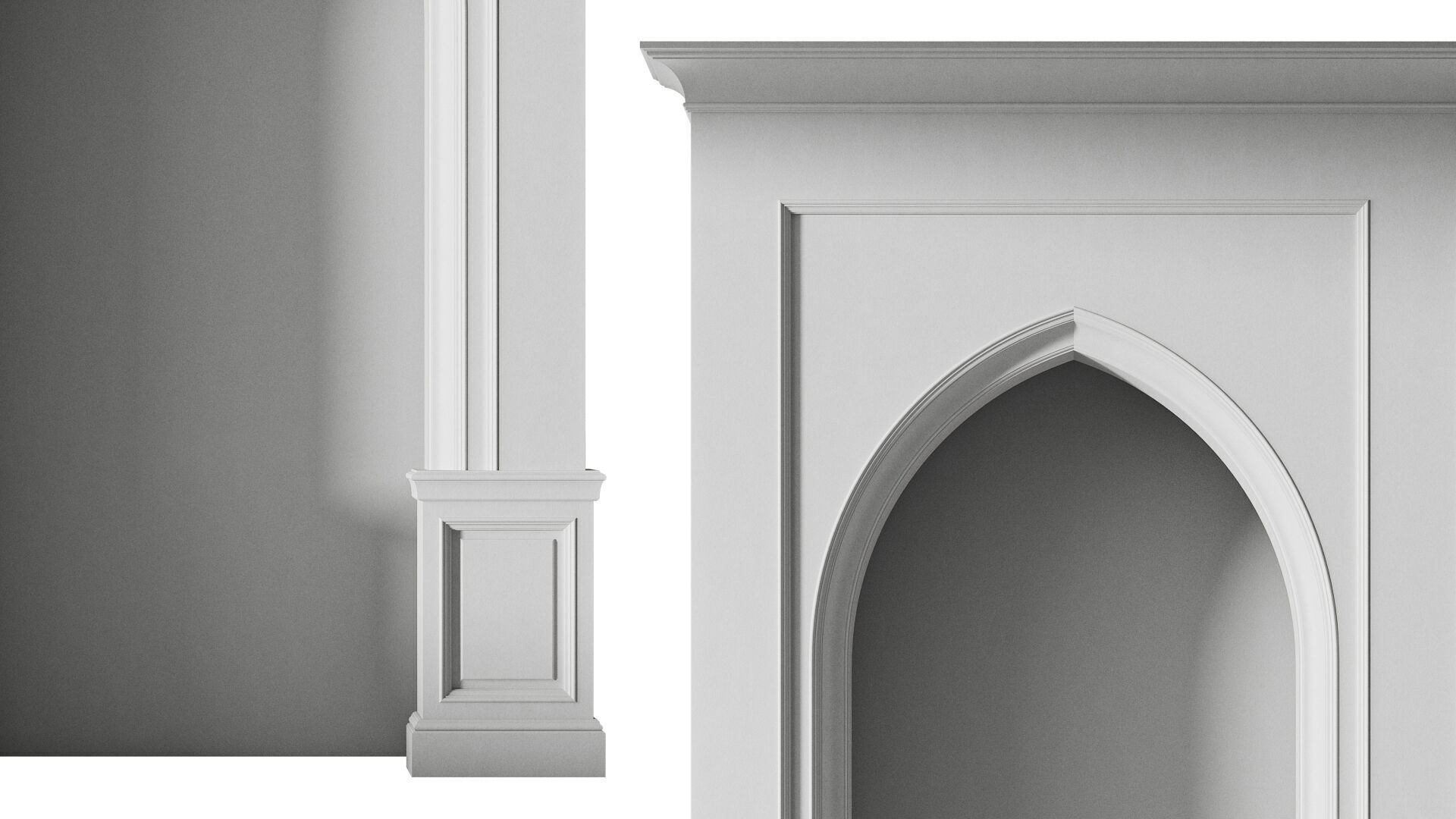 Arch 10 Arabian 3D model_4