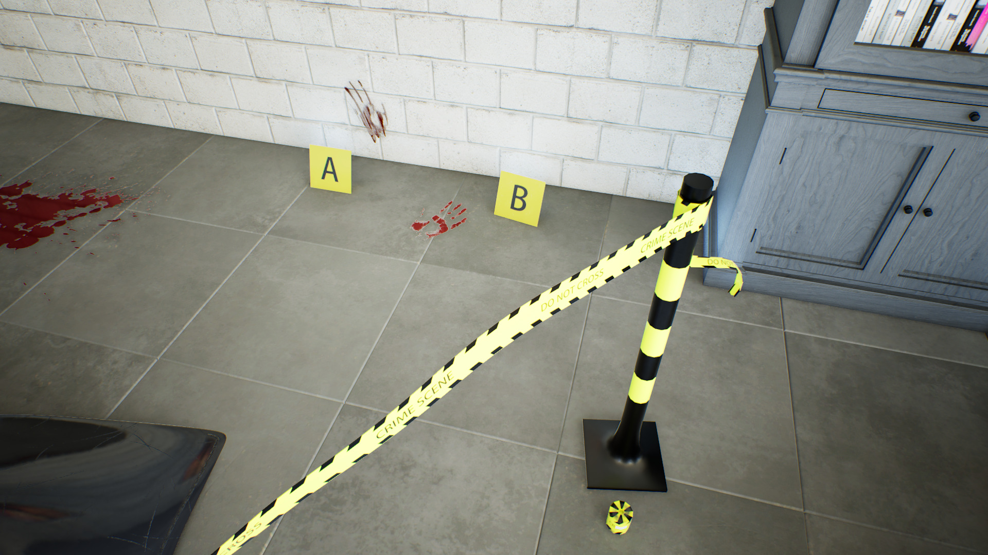 Crime Scene - Assets Pack Low-poly 3D model_8