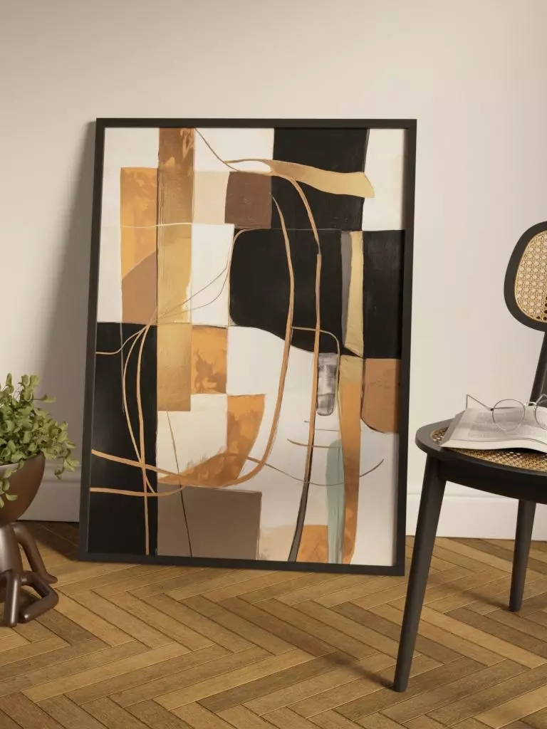 Painting by the Wall Free 3D model