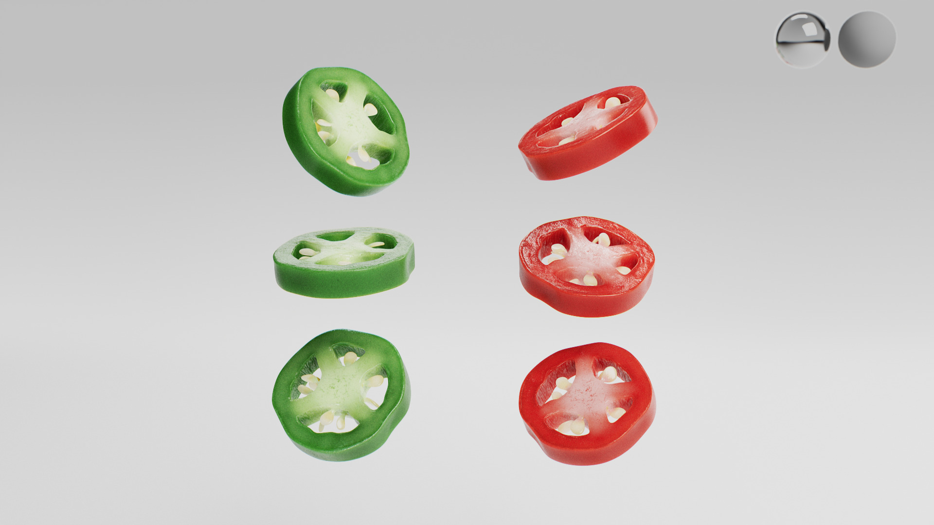 Chili Pepper 3D model_10