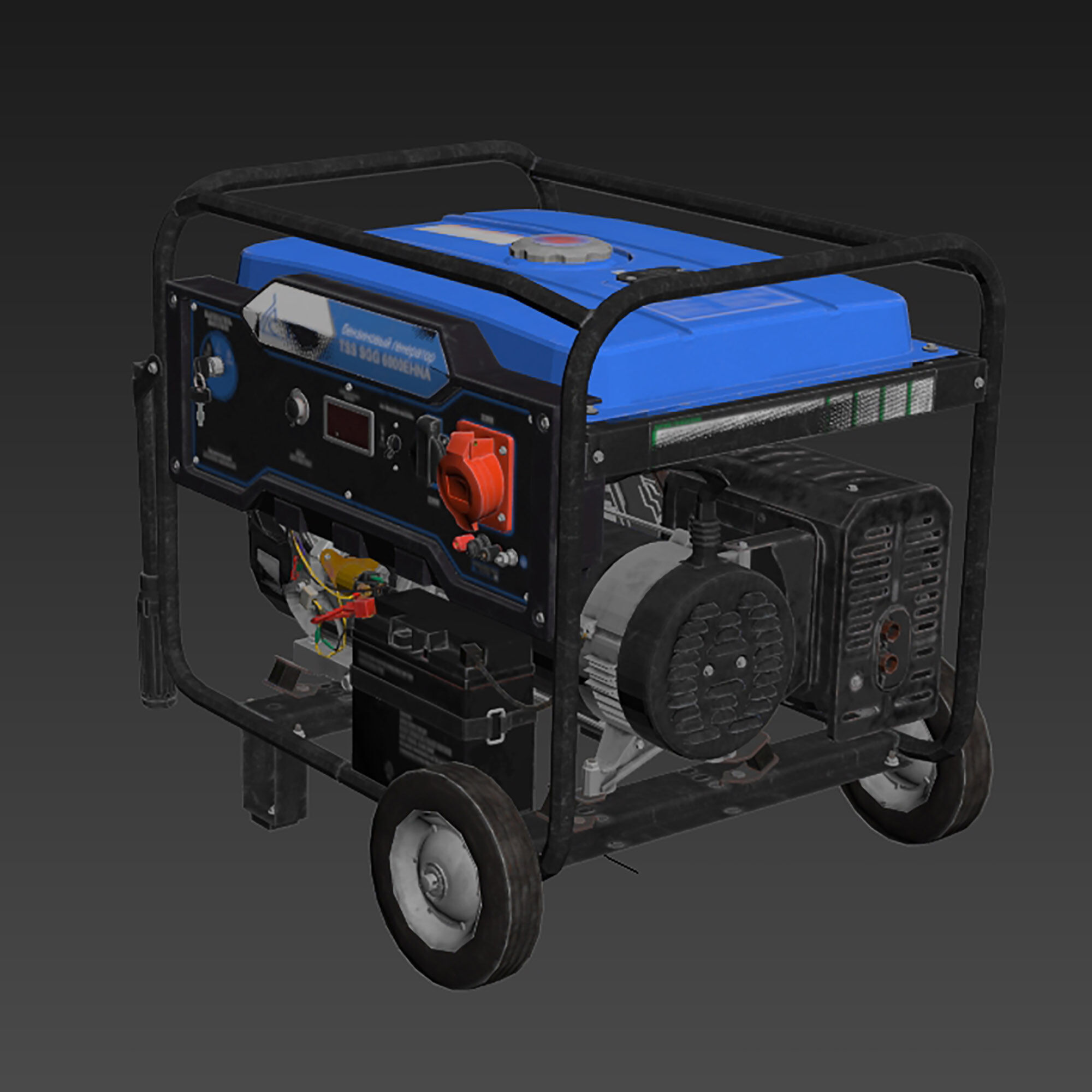 GasolineGenerator n4 3D model_8